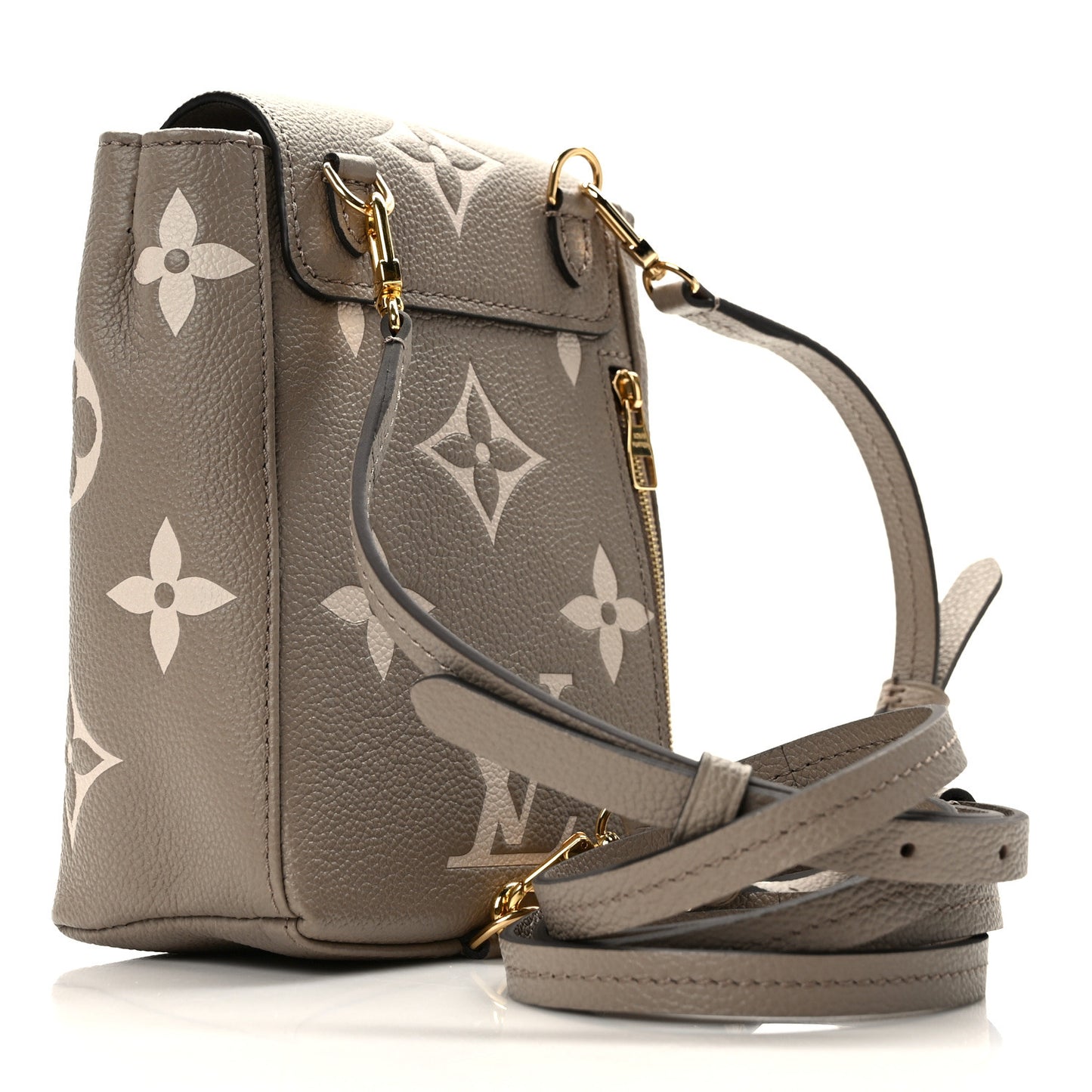 Empreinte Monogram Giant Tiny Backpack Tourterelle Cream