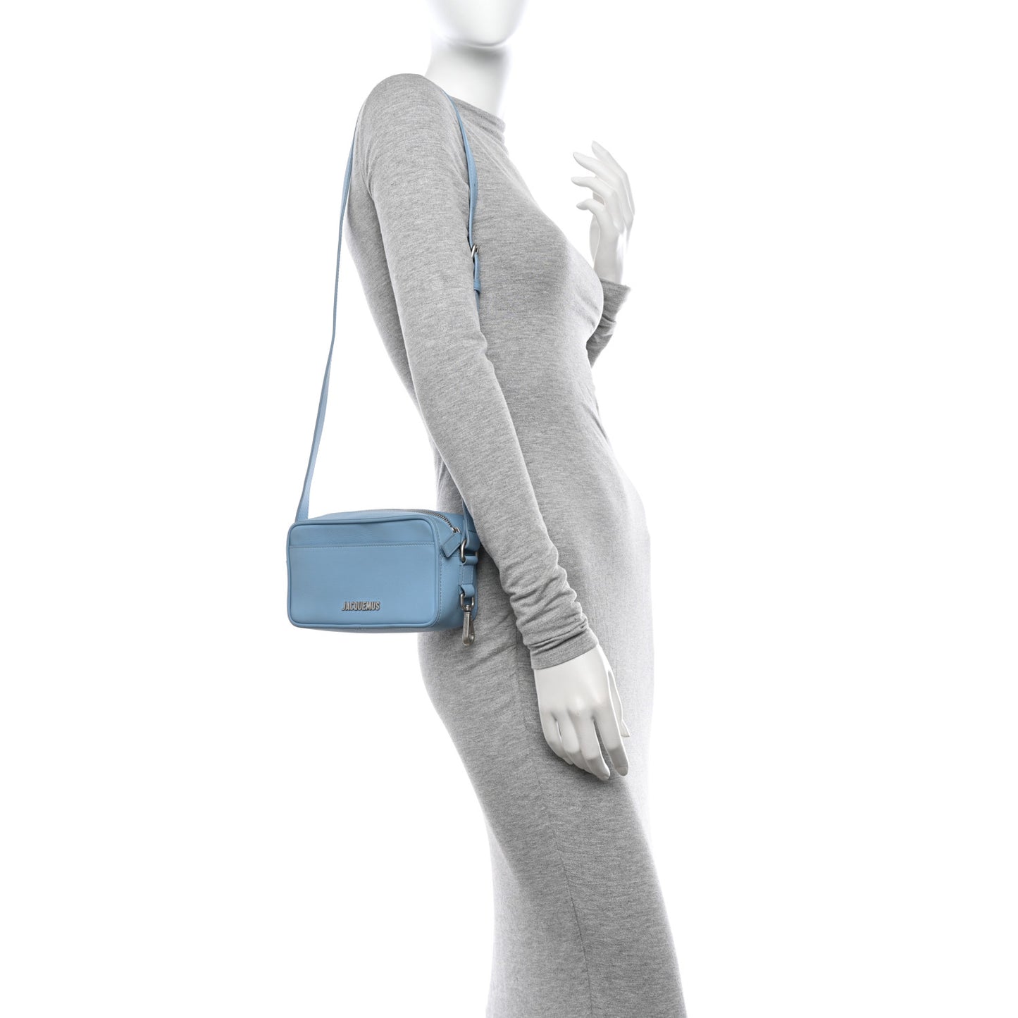 Smooth Calfskin Le Baneto Light Blue