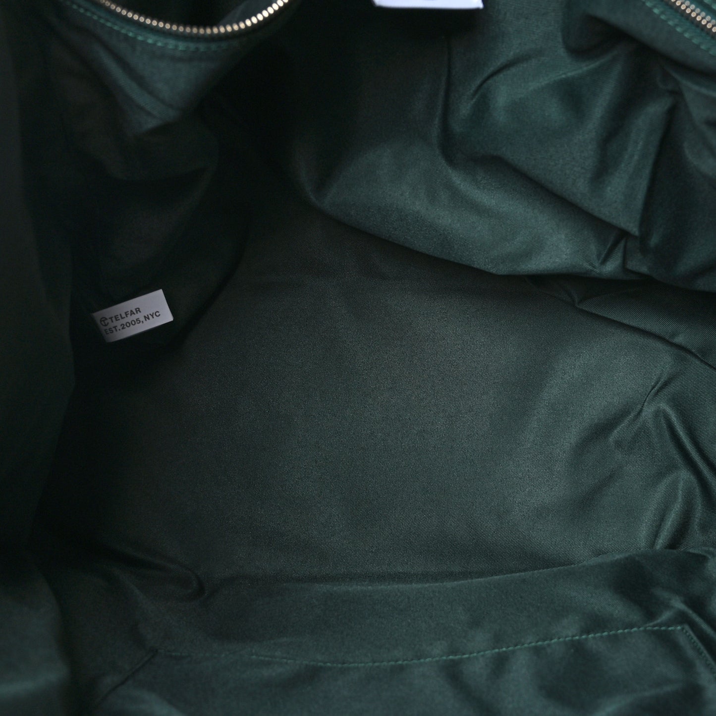 Vegan Leather Large Shopping Bag Dark Olive