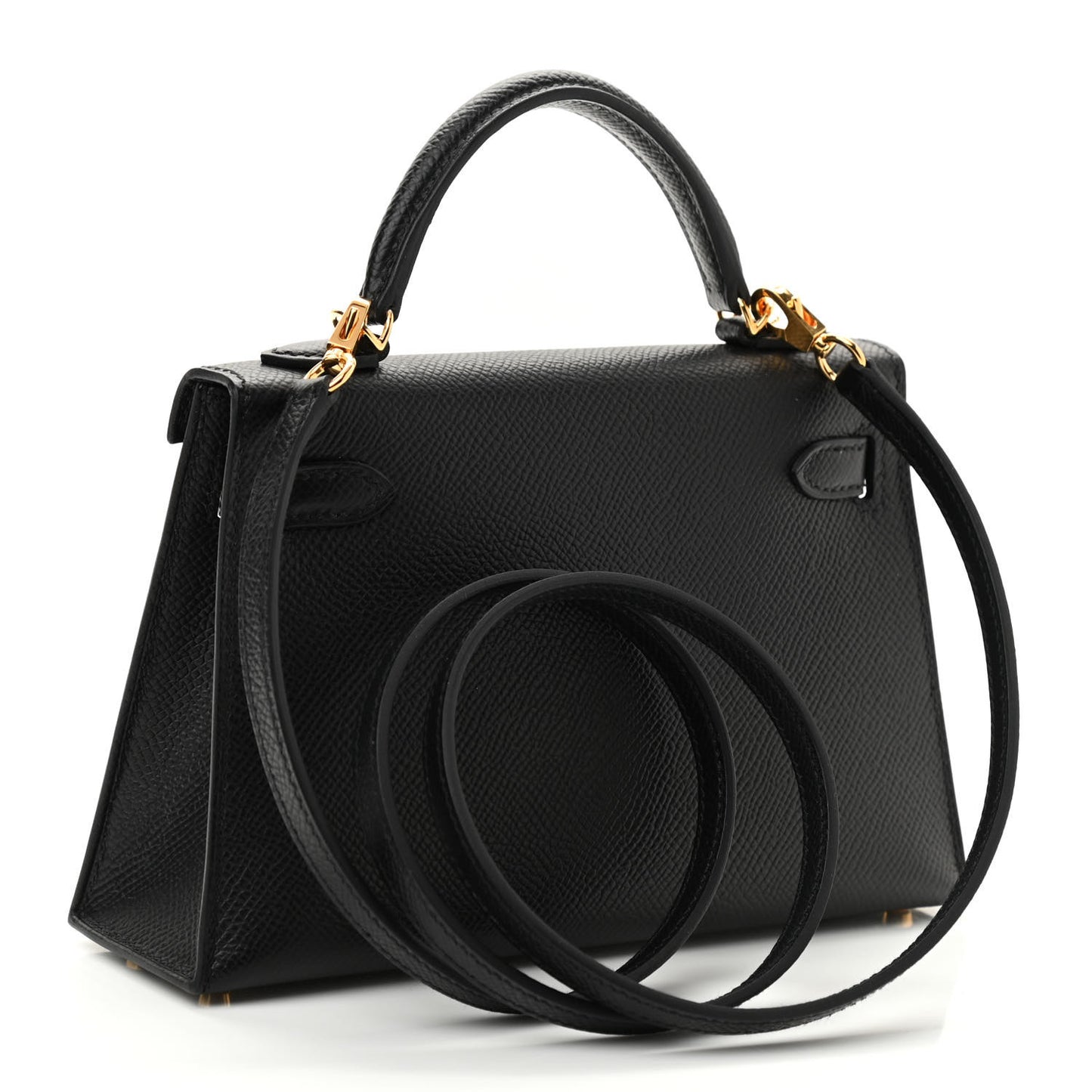 Epsom Mini Kelly Sellier 20 Black