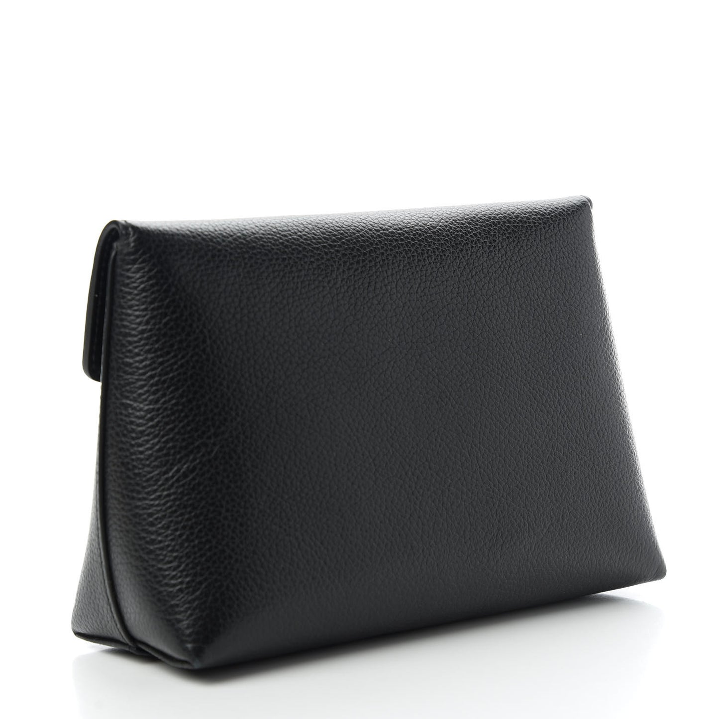 Small Classic Grain Darley Cosmetic Pouch Black