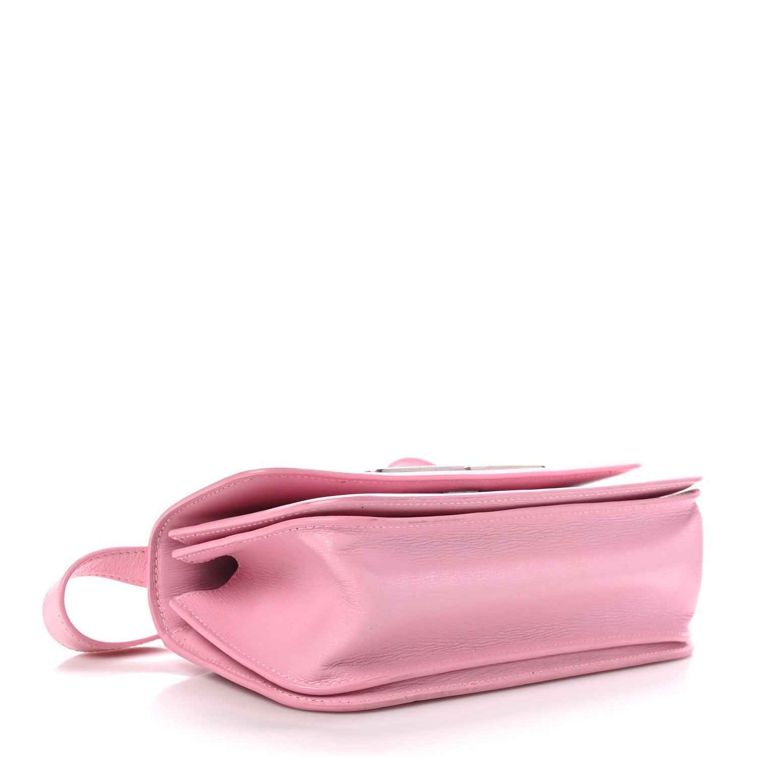 Balenciaga Calfskin Stripe Embossed Small Gossip Bag Candy Pink 4 of 10