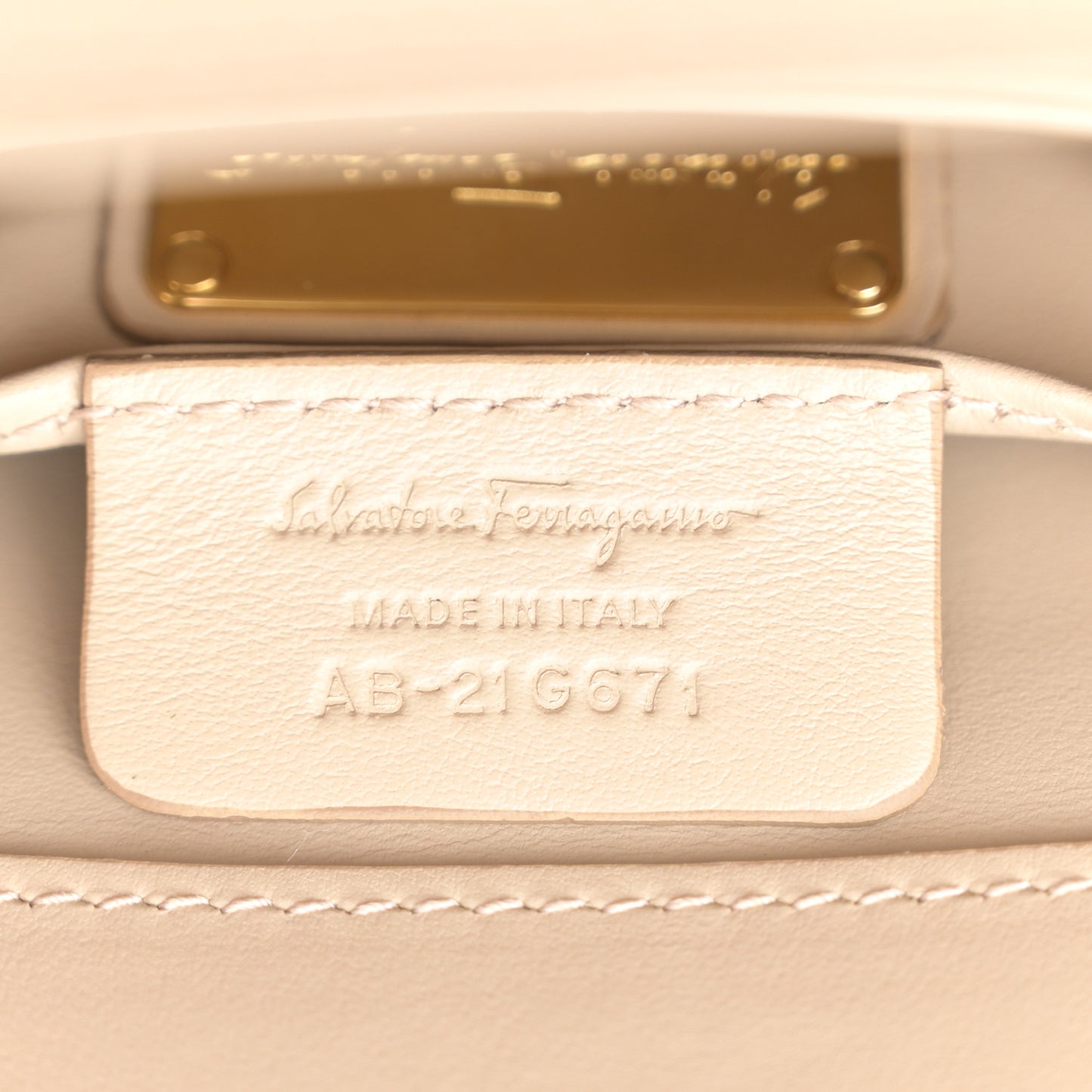Calfskin Thalia Flap Shoulder Bag Macadamia