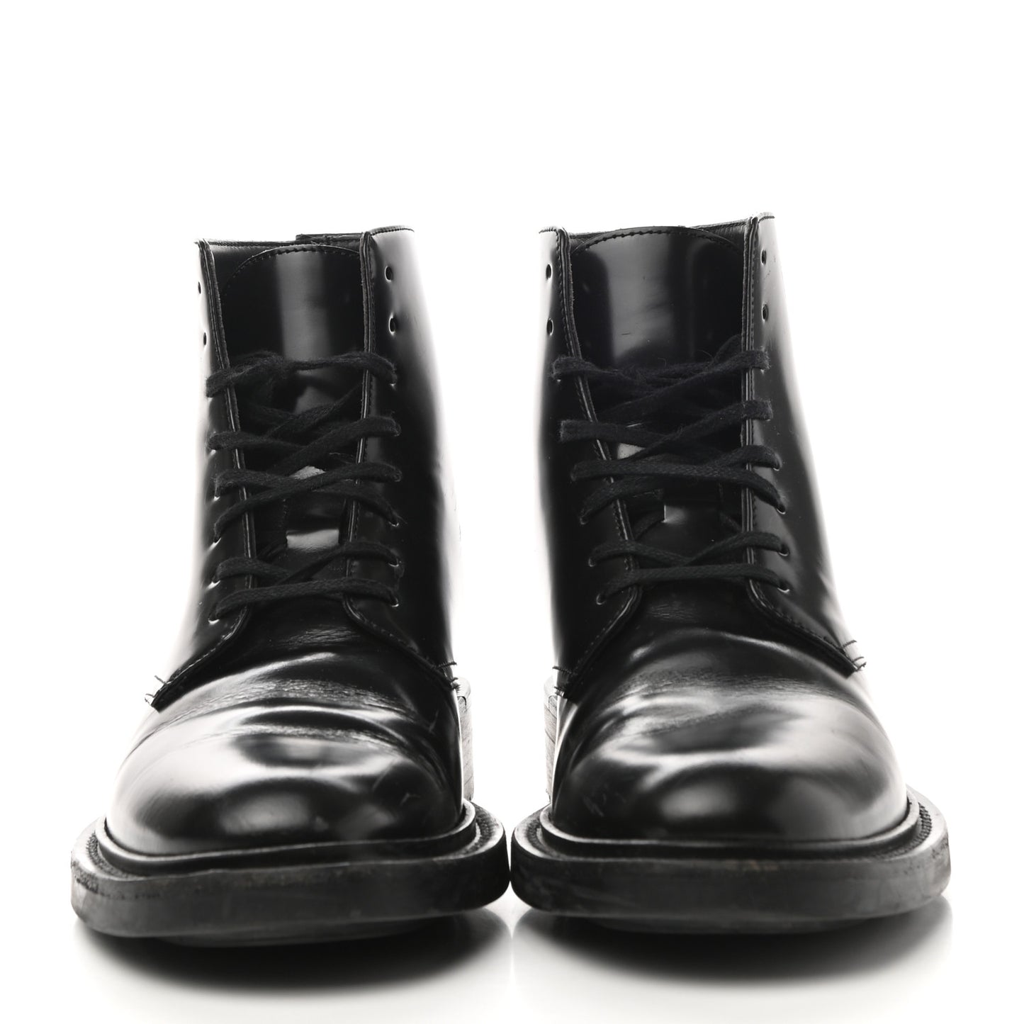 Calfskin Womens Army Combat Boots 37 Black