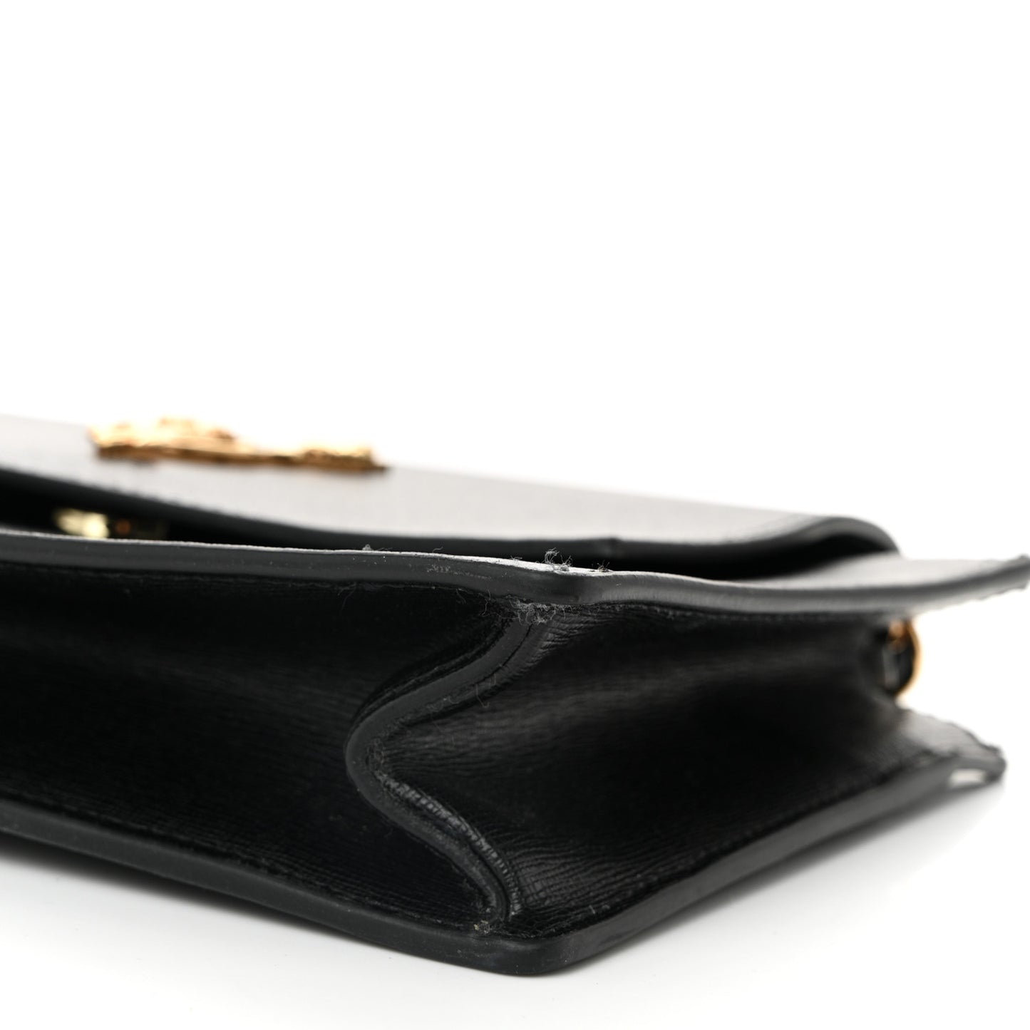 Saffiano Virtus Small Shoulder Bag Black