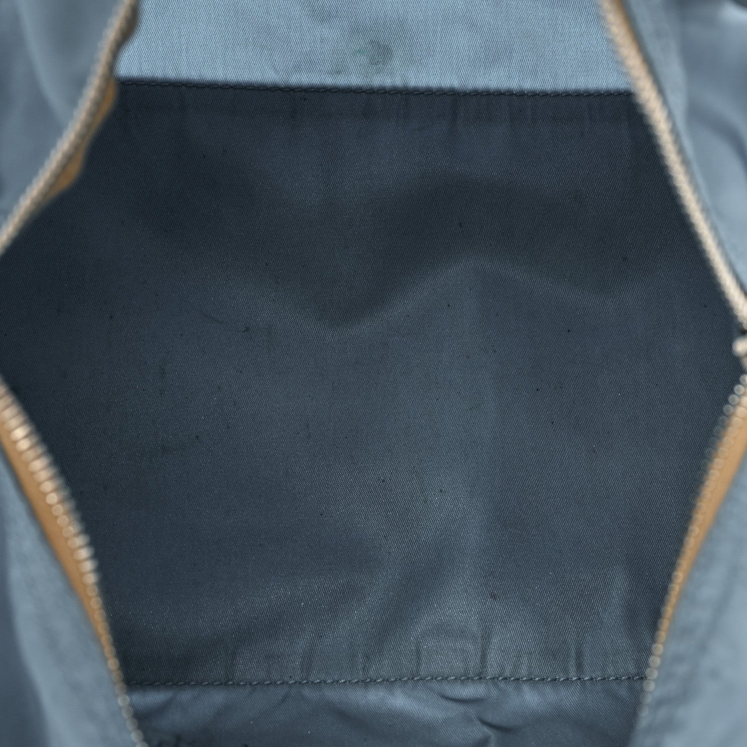 Prada Nylon Saffiano Shoulder Bag Blue 4 of 12