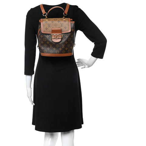 Reverse Monogram Dauphine Backpack PM