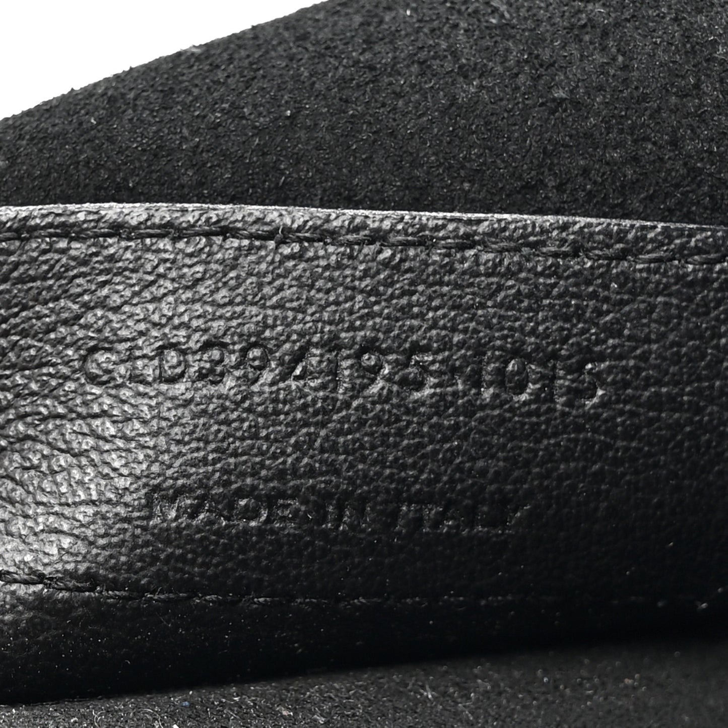 Calfskin Large Shopping Tote Black