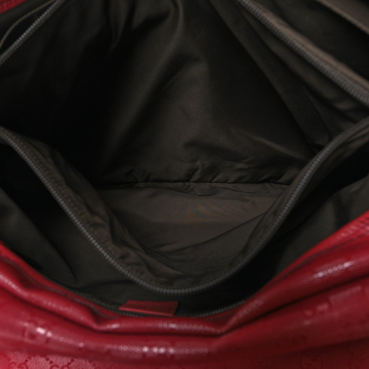 Imprime Monogram Mamas Diaper Bag Red
