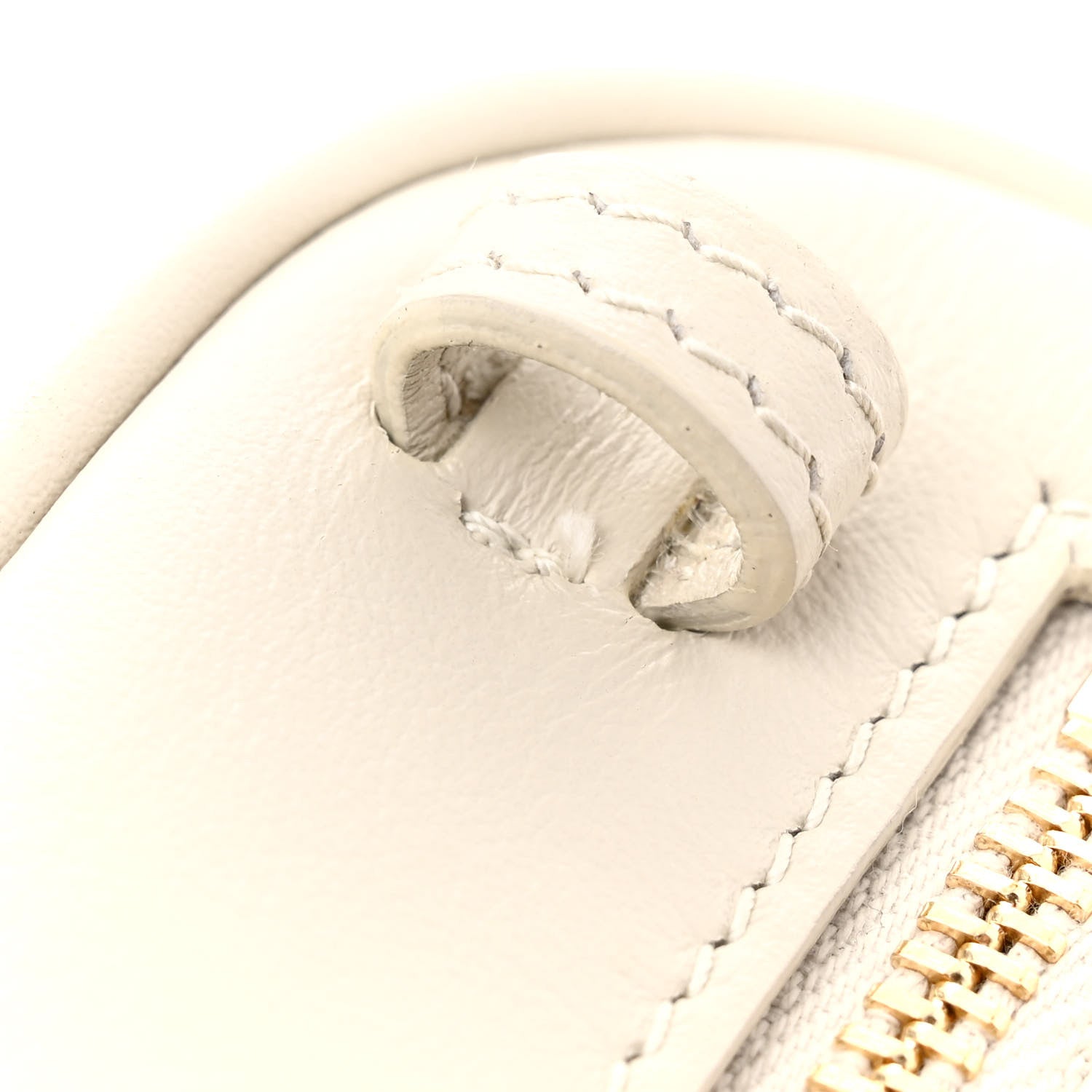Saint Laurent Calfskin Matelasse Monogram Lou Belt Bag Ivory 12 of 12