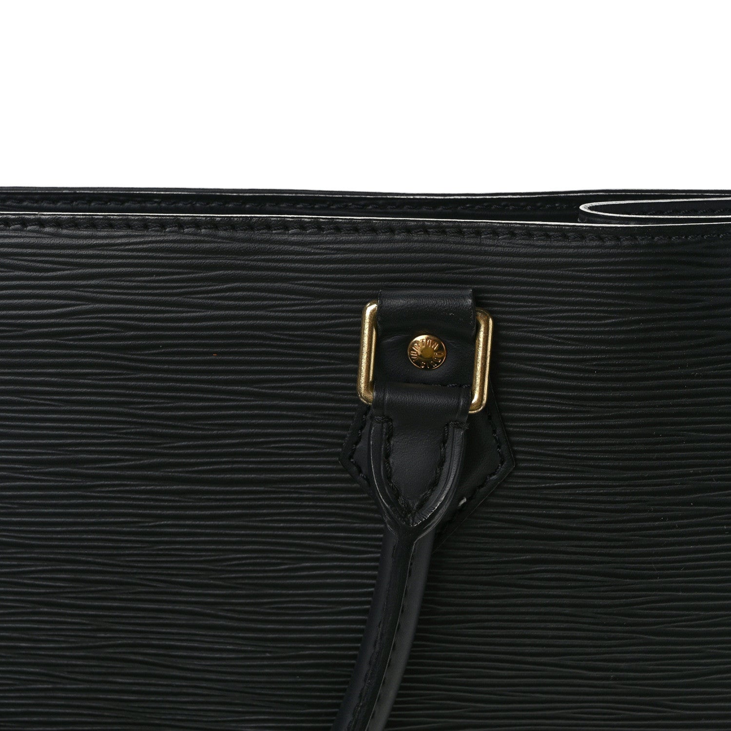 Louis Vuitton Epi Sac Plat PM Black 12 of 12