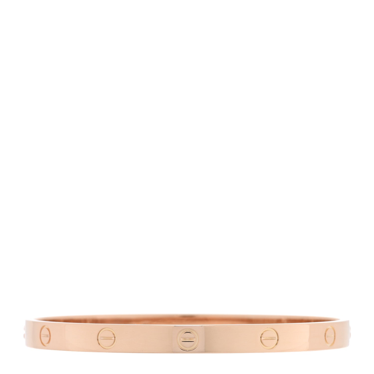 Cartier 18K Pink Gold LOVE Bracelet 20 1 of 6