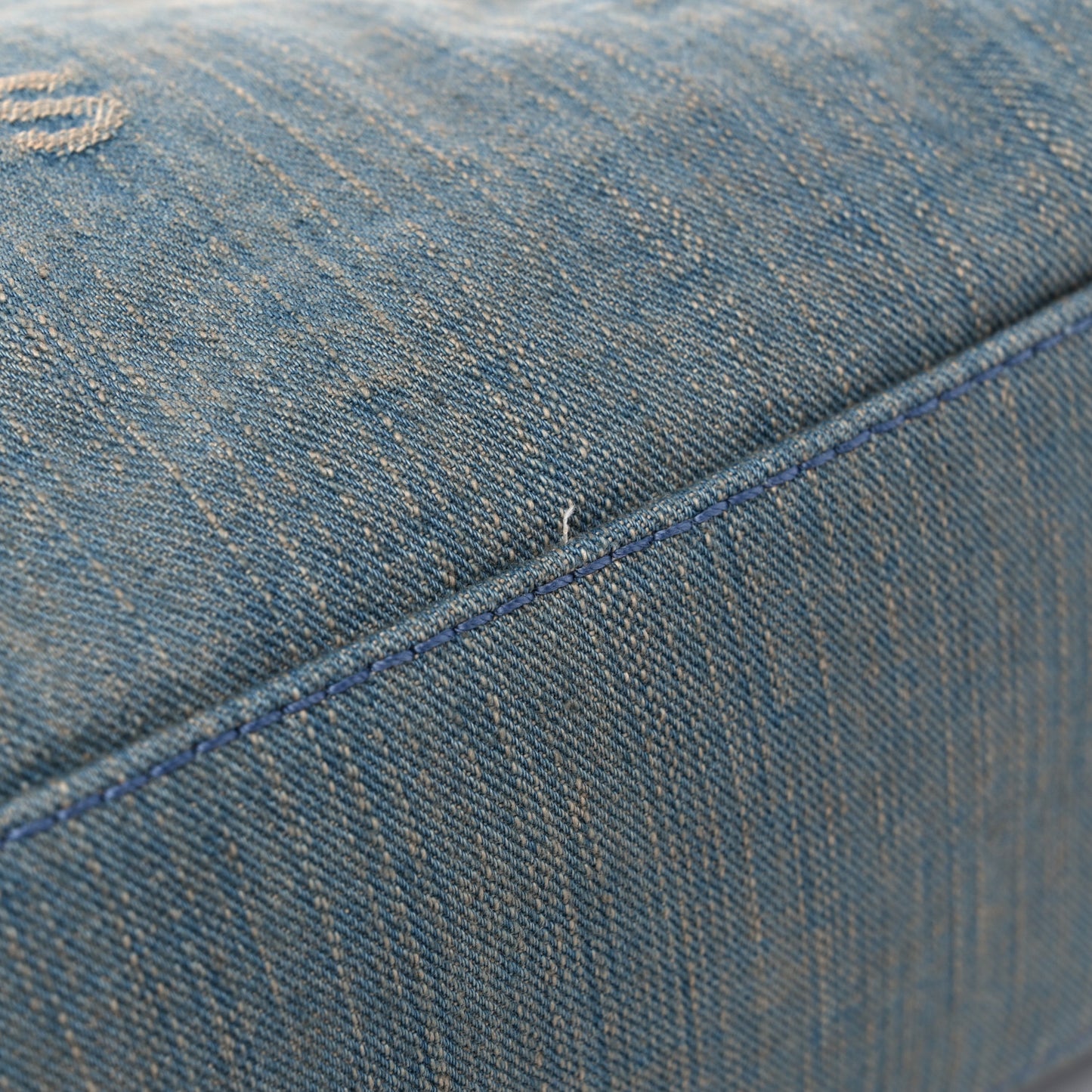 Denim Small Deauville Tote Light Blue