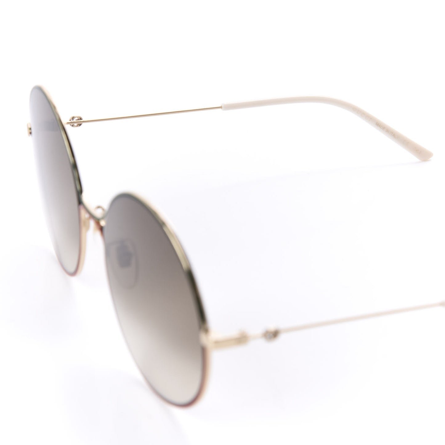 Round Sunglasses GG0395S Red Green