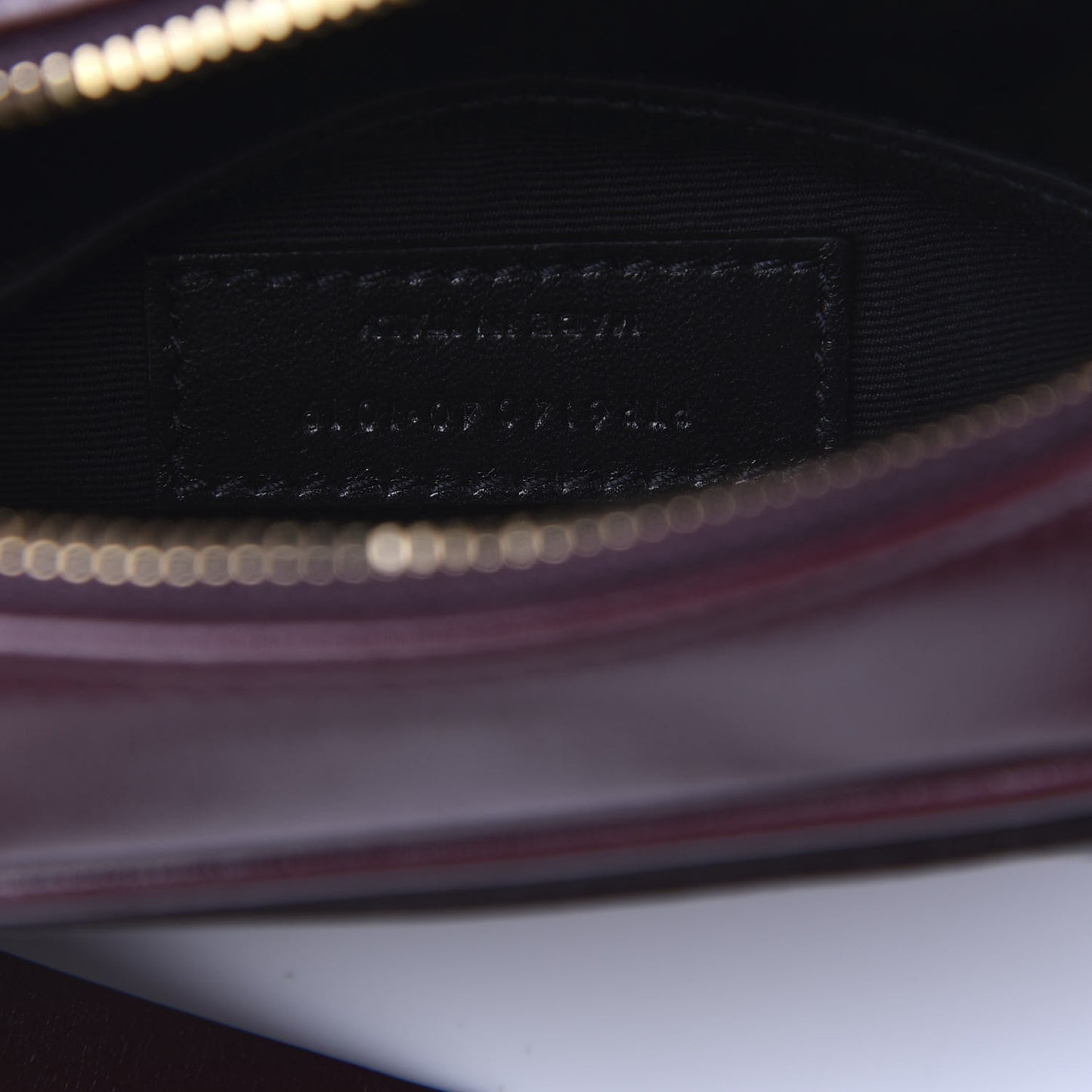 Calfskin Canvas Monogram Lou Belt Bag Natural Dark Legion Red