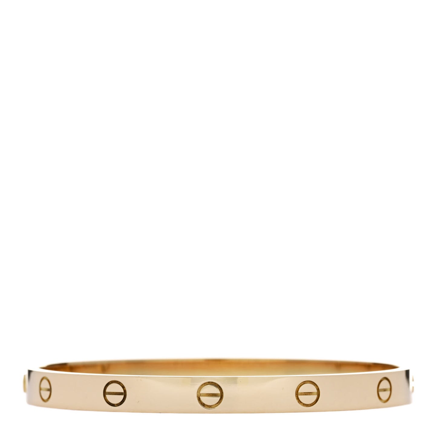 18K Yellow Gold LOVE Bracelet 19