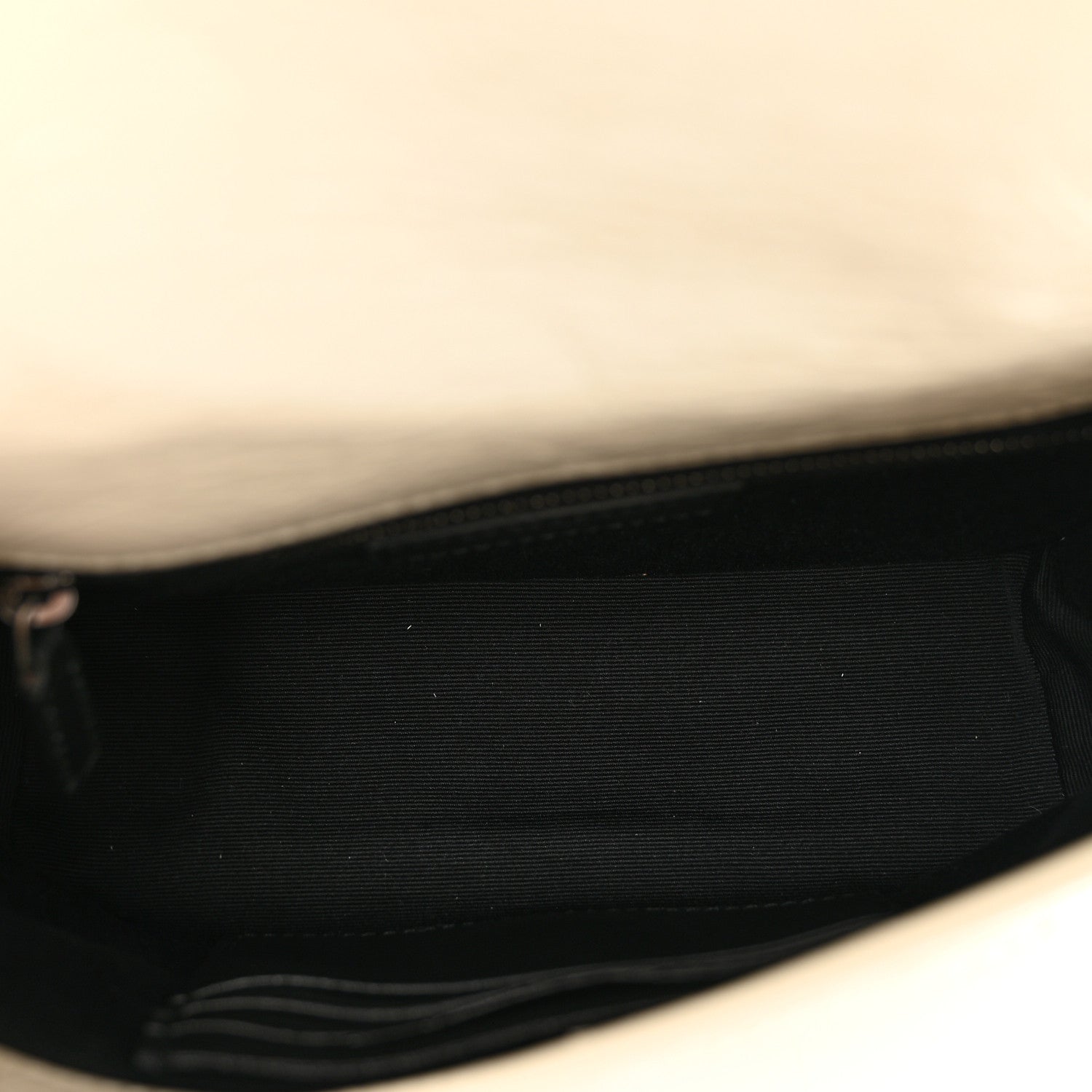 Saint Laurent Crinkled Calfskin Matelasse Monogram Niki Chain Wallet Crema Soft 5 of 9