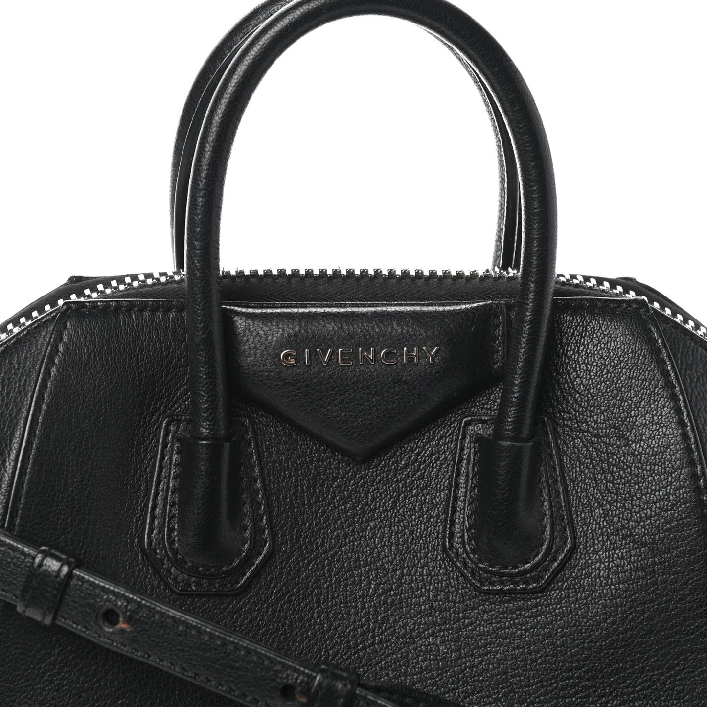 Sugar Goatskin Mini Antigona Black
