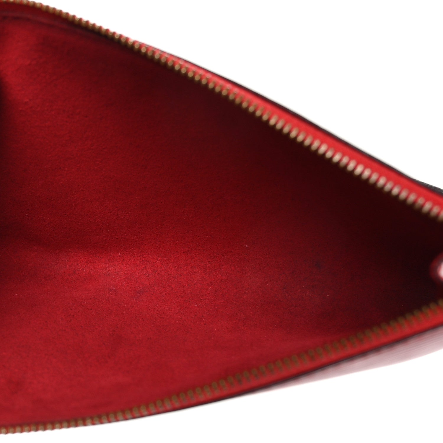 Louis Vuitton Epi Pochette Accessories 21 Castillan Red 5 of 10