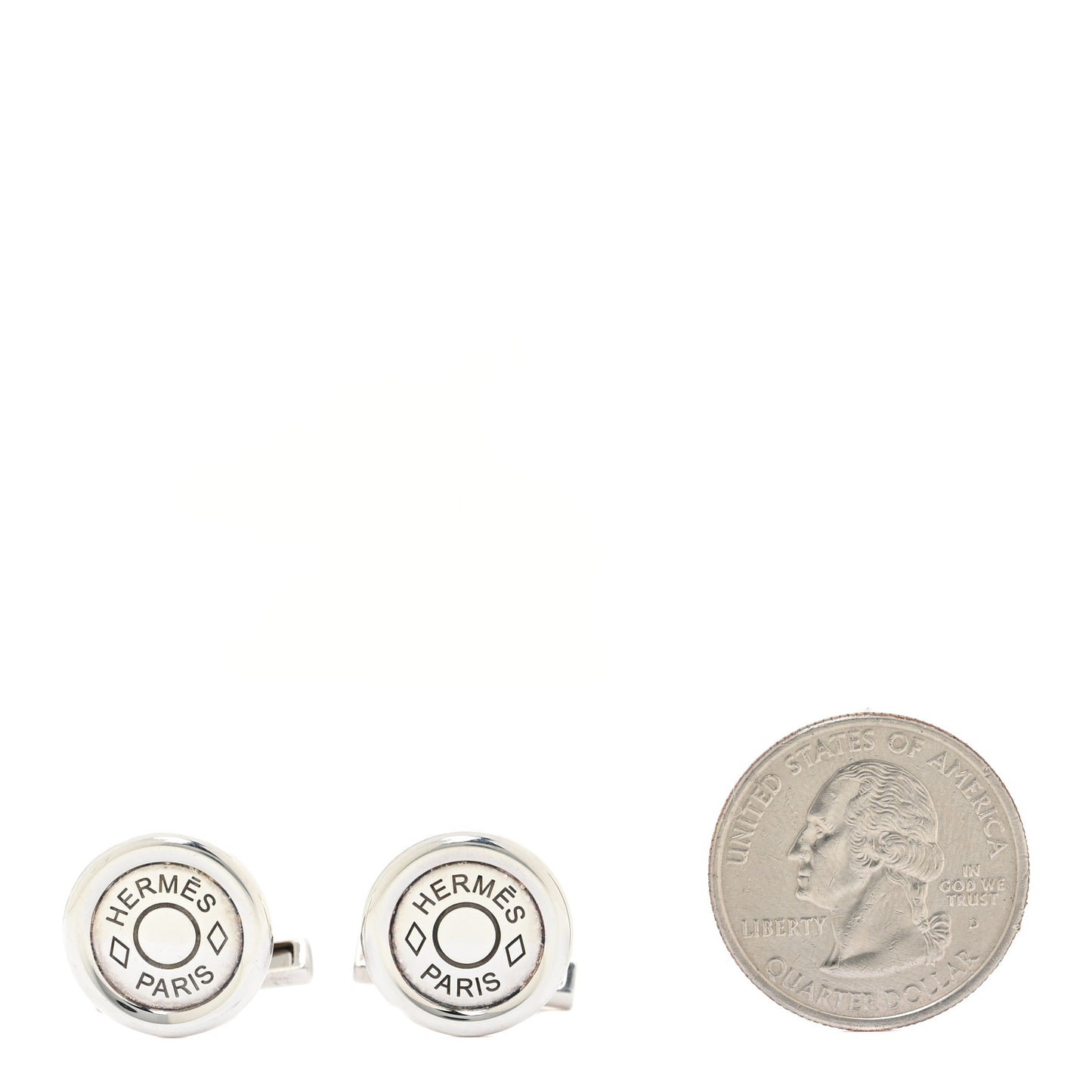 Sterling Silver Clou de Selle Cufflinks