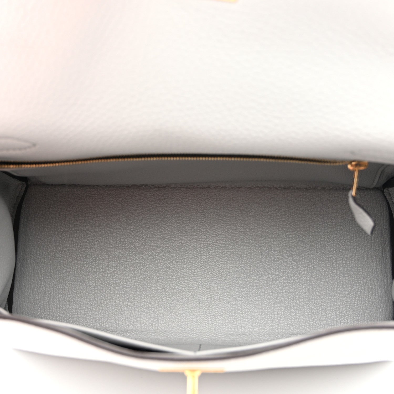 Hermes Taurillon Clemence Kelly Retourne 28 Bleu Pale 5 of 11