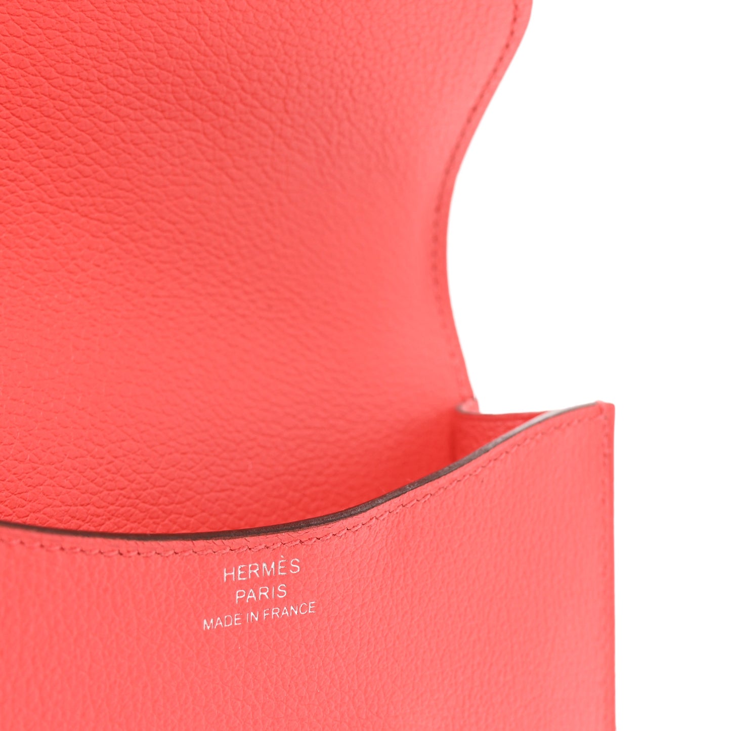Evercolor Bi-Color Constance Slim Wallet Rose Texas Sienne