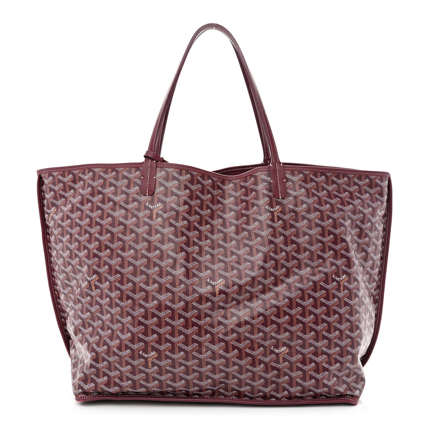 Goyardine Reversible Anjou GM Burgundy