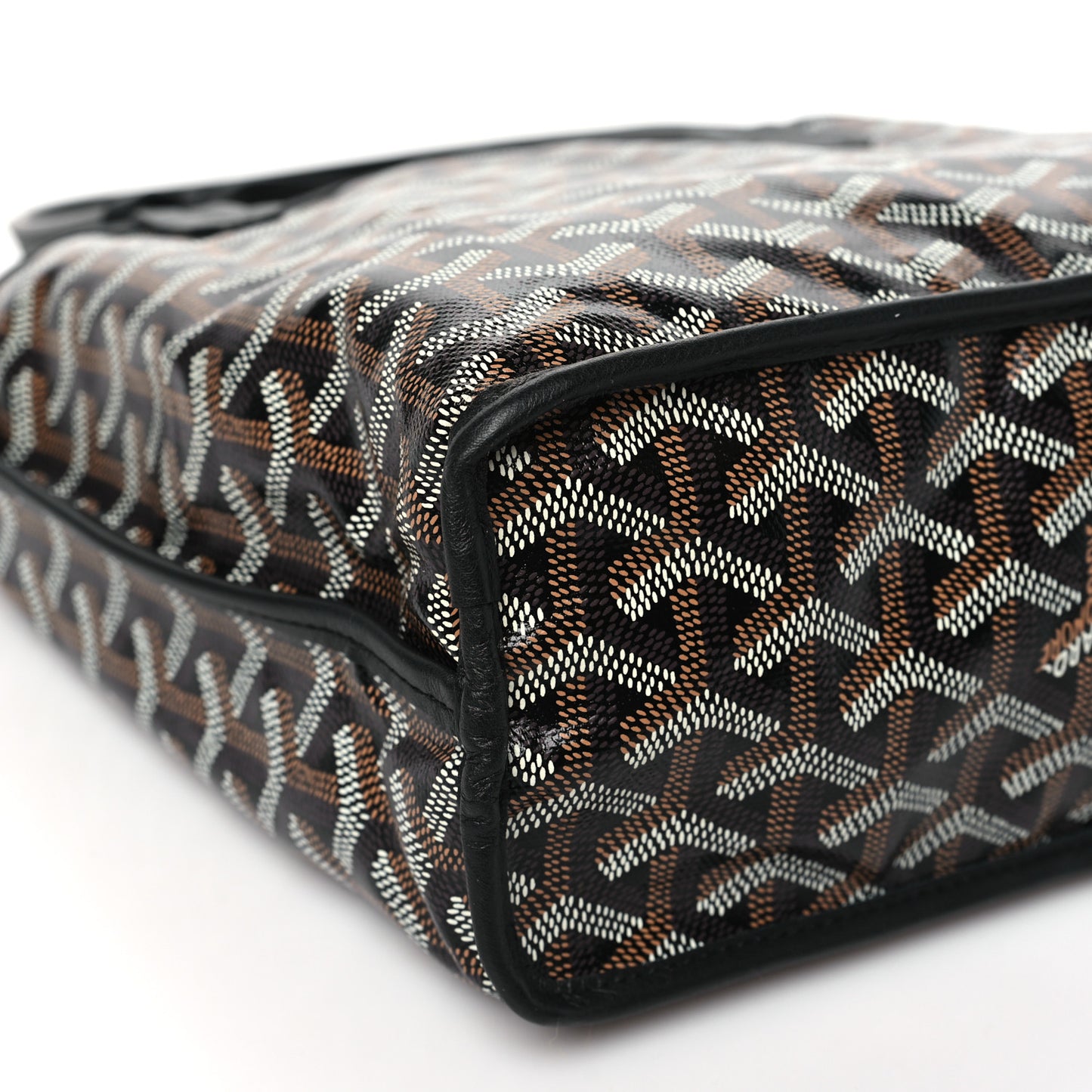 Goyardine Reversible Mini Anjou Black