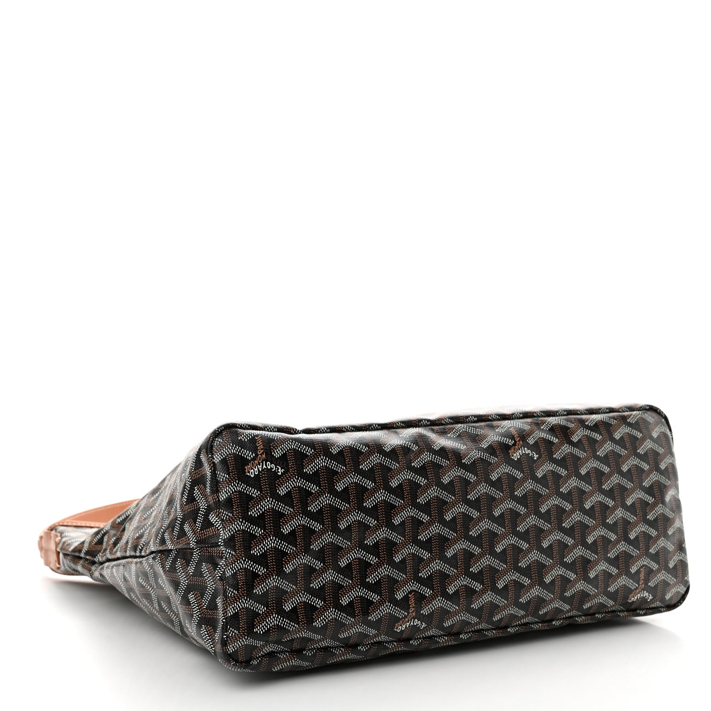 Goyardine Boheme Hobo Black Gold