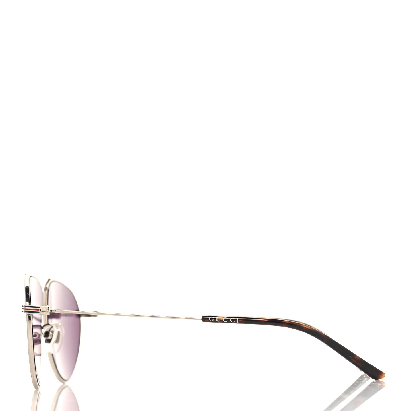 Aviator Sunglasses GG1051S Silver