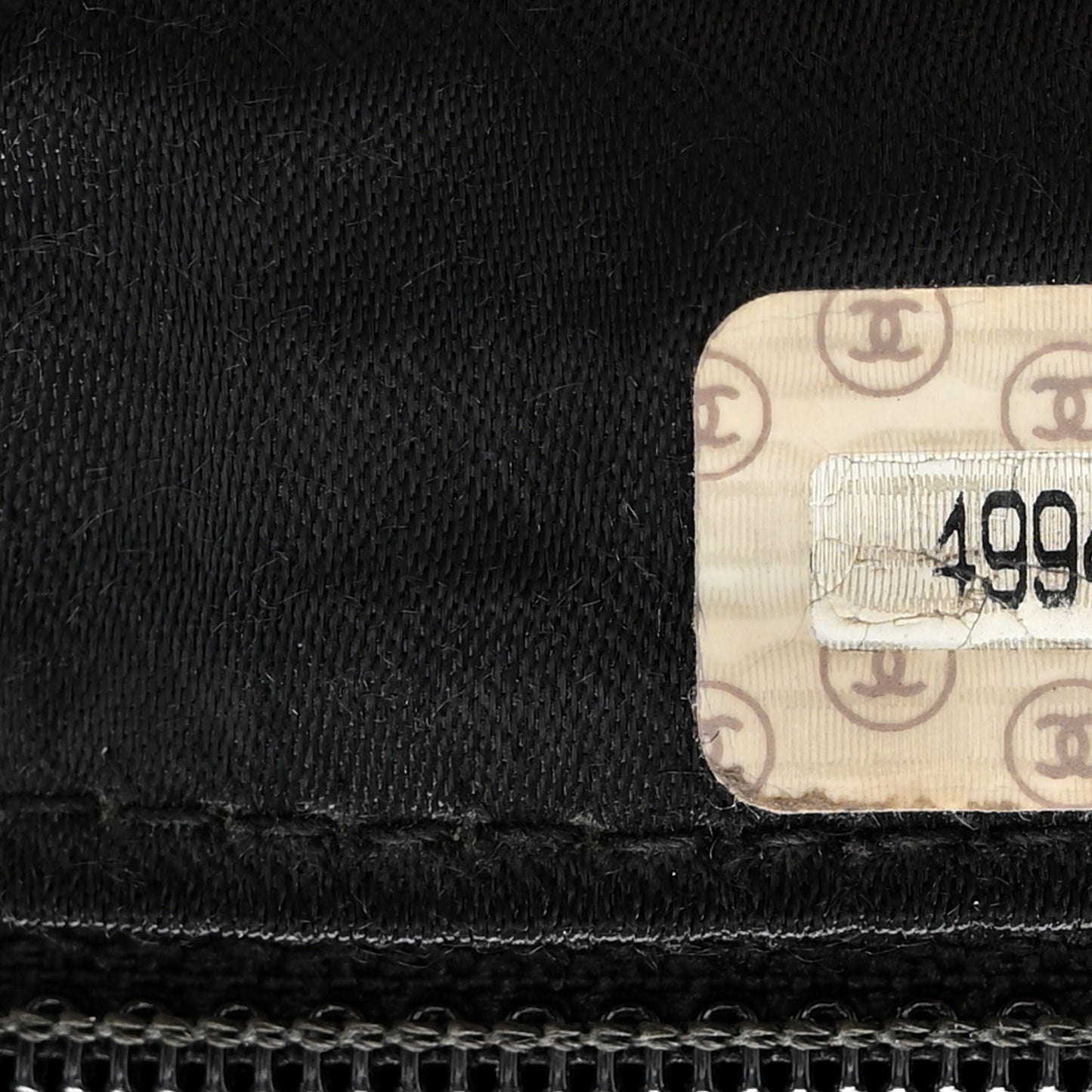 Patent Quilted Timeless CC Small Pocket Shoulder Bag Black