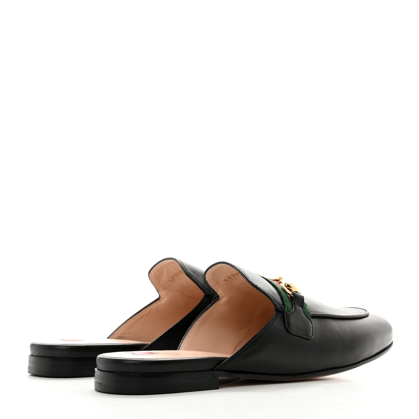 Malaga Kid Web Womens Princetown Slippers 38 Black