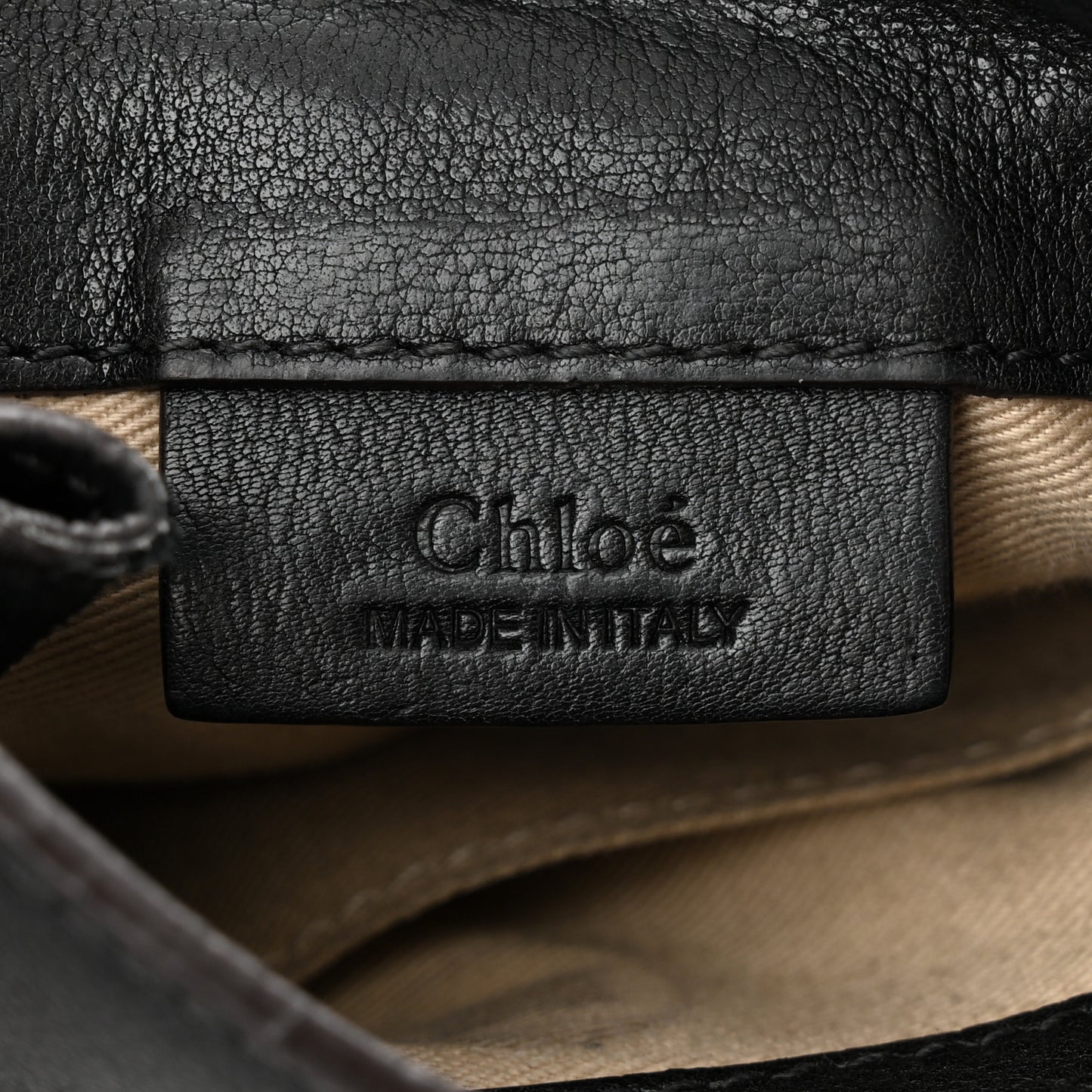 Suede Calfskin Mini Faye Backpack Black