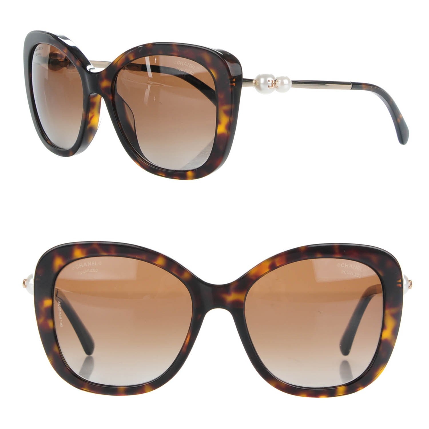 Chanel Pearl Sunglasses 5339-H-A Tortoise 146510 – FASHIONPHILE