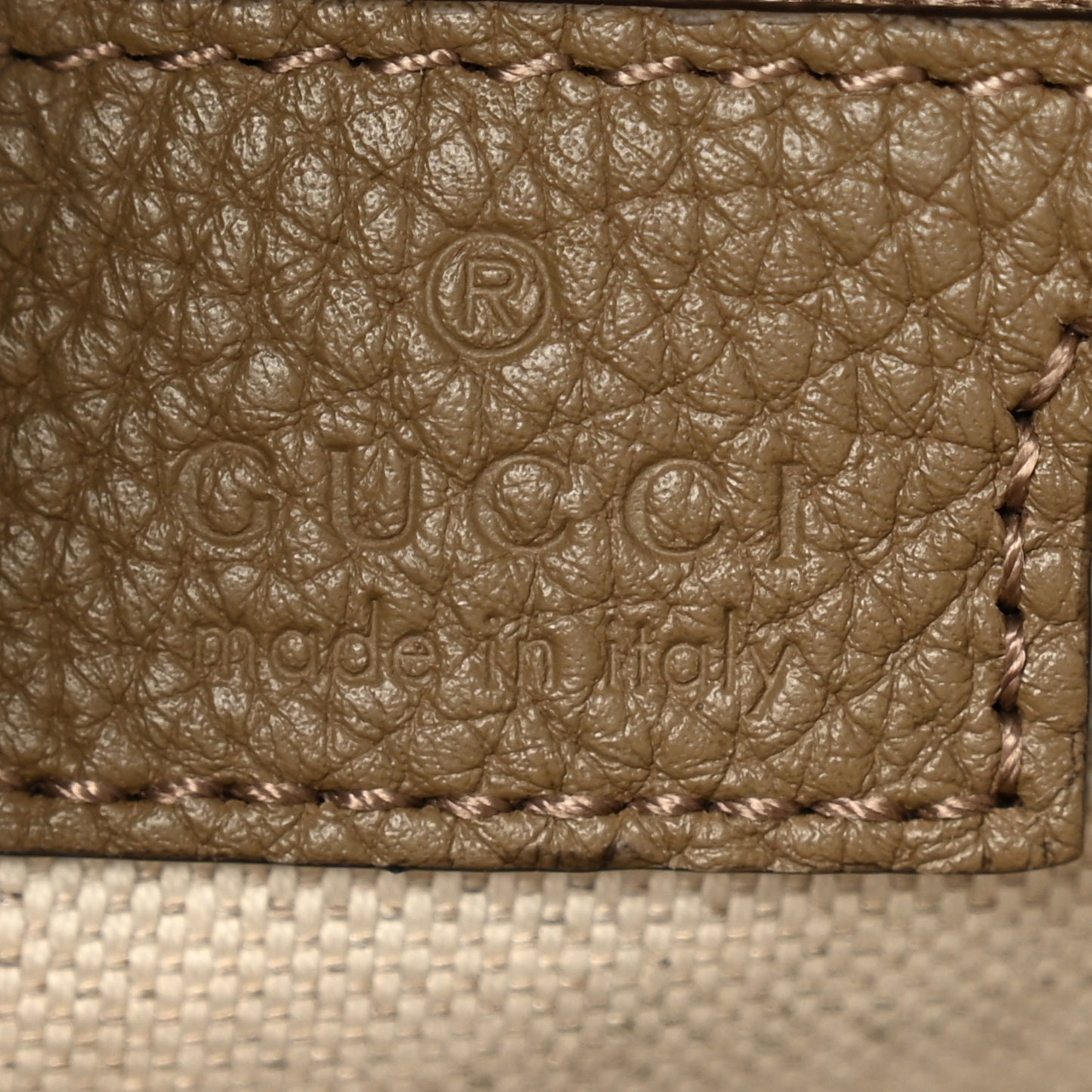 Piuma Calfskin Jumbo GG Embossed Large Duffle Bag Good Taupe