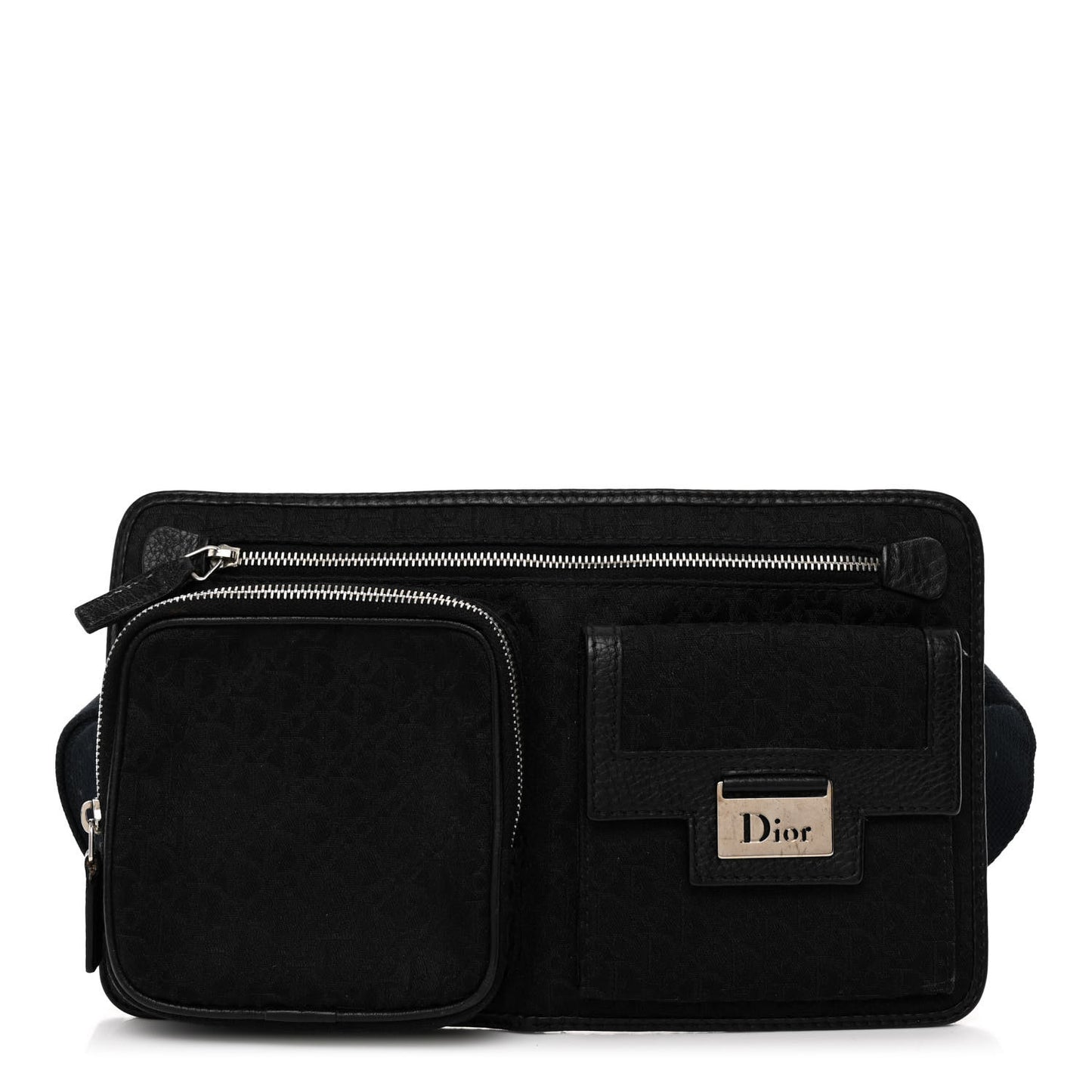 Monogram Street Chic Belt Bag Black