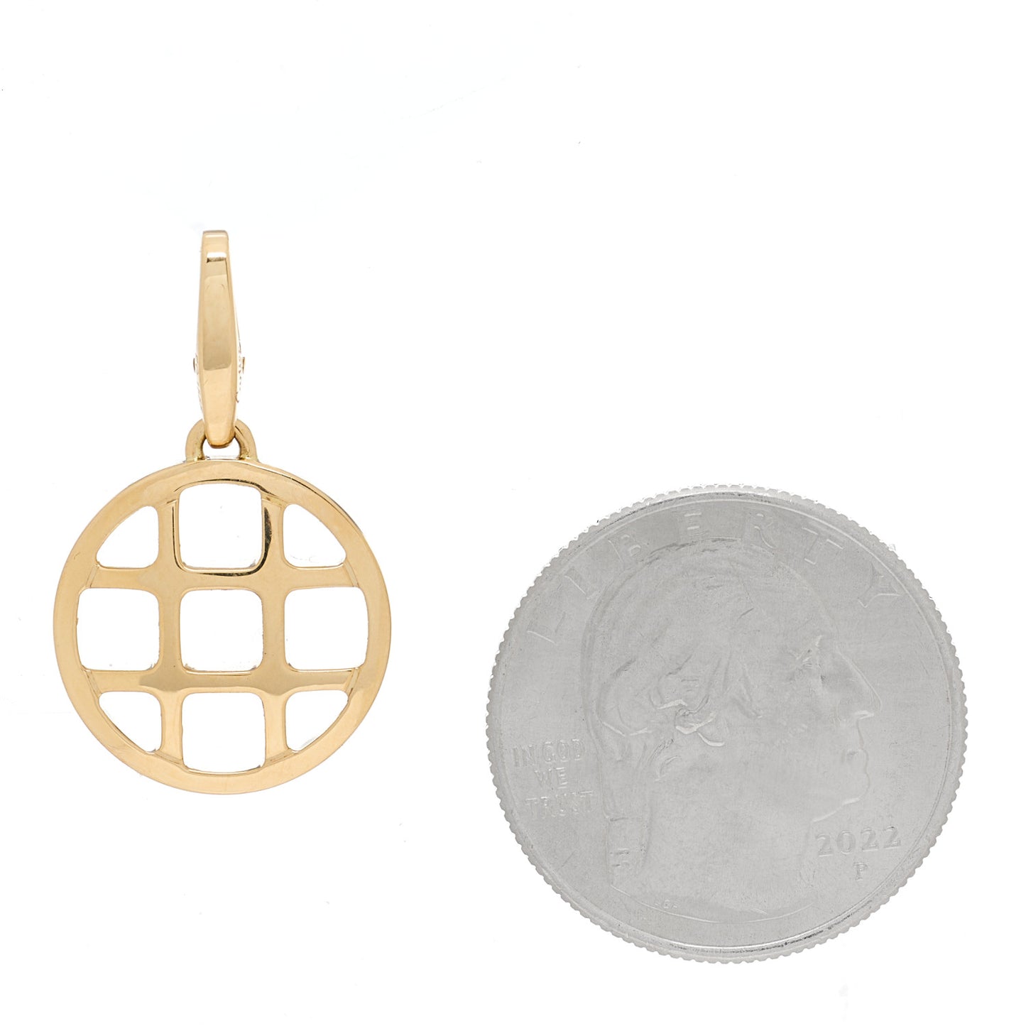 18K Yellow Gold Pasha de Cartier Charm Pendant