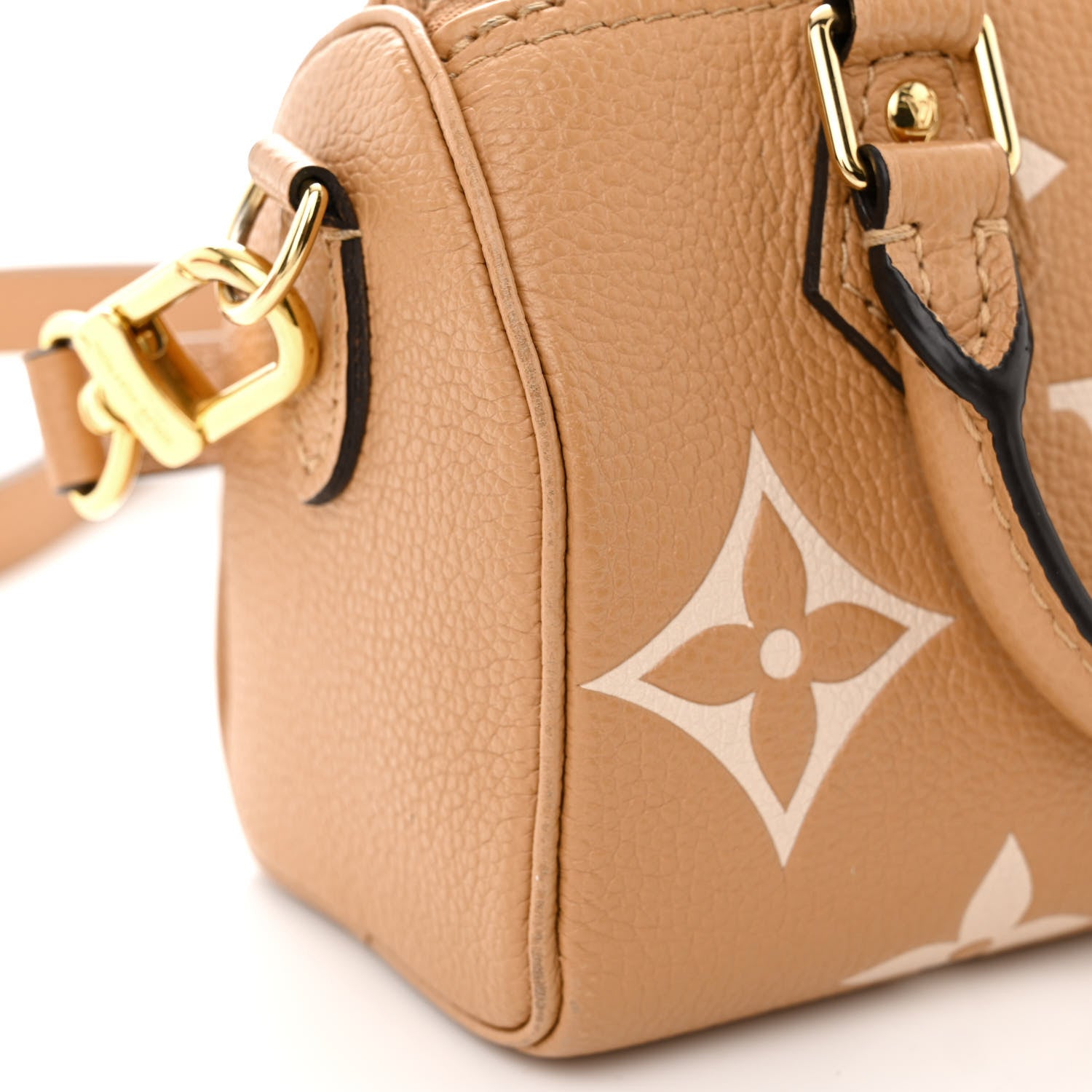 Louis Vuitton Empreinte Monogram Giant Nano Speedy Arizona Creme 10 of 13