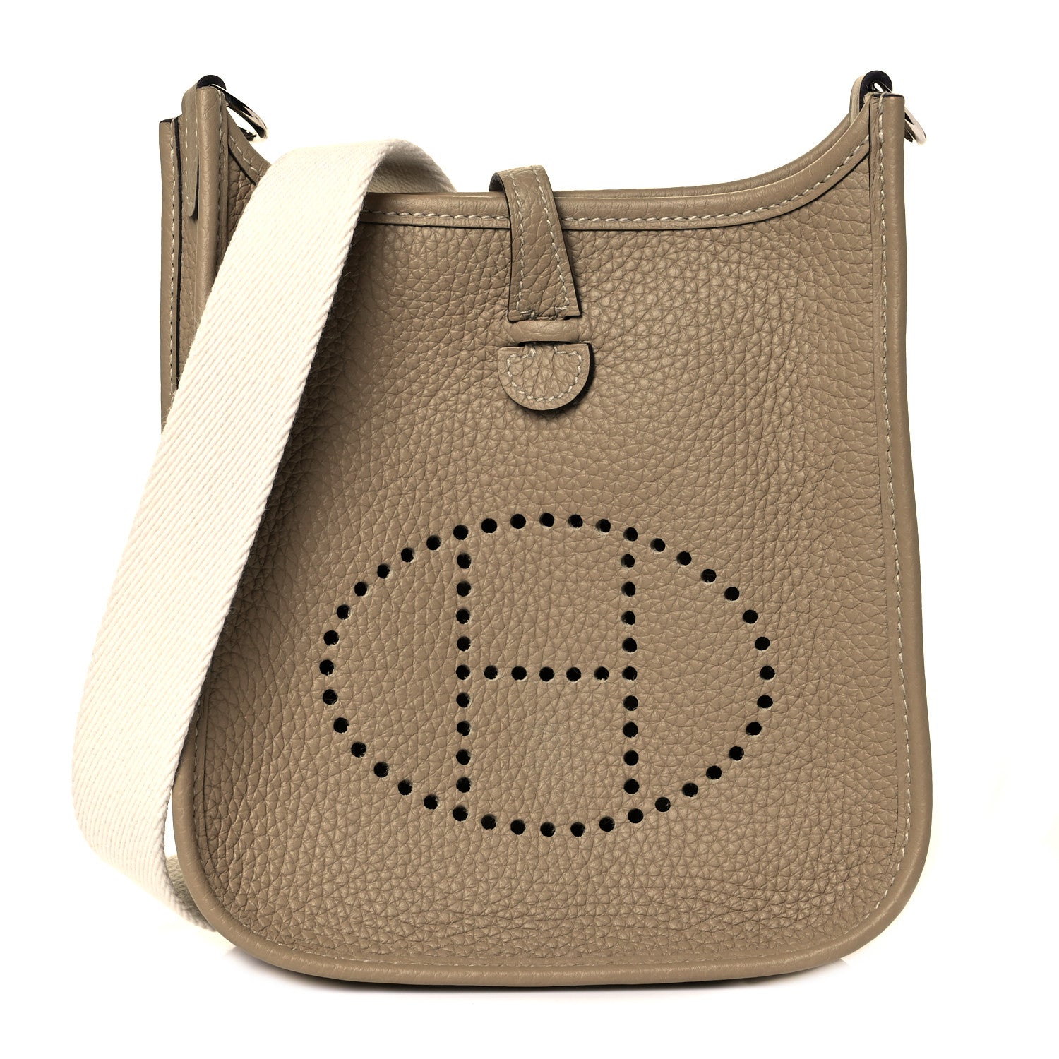 Hermes Taurillon Clemence Amazone Evelyne TPM Trench Craie 1 of 8