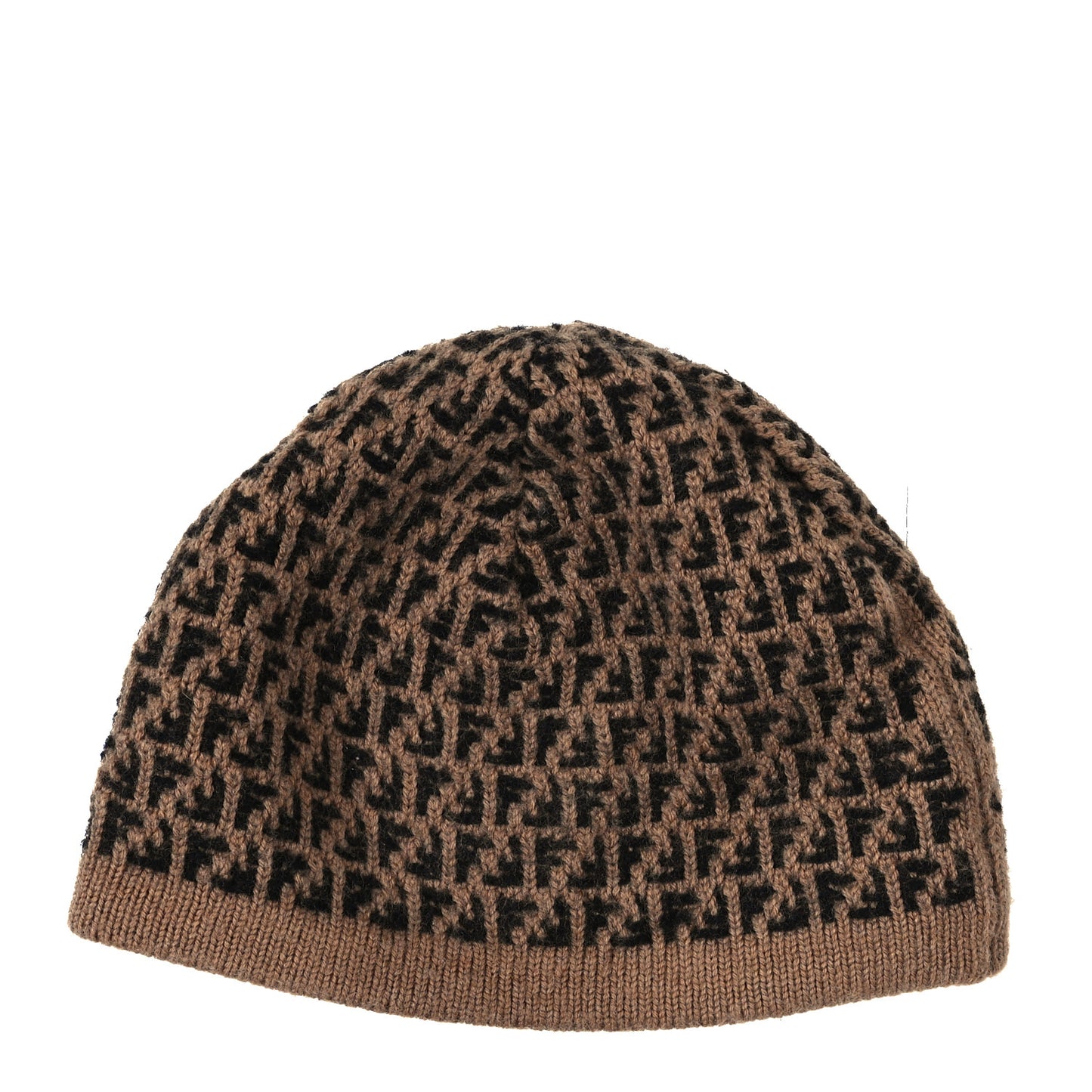 Wool Beanie Tobacco Black