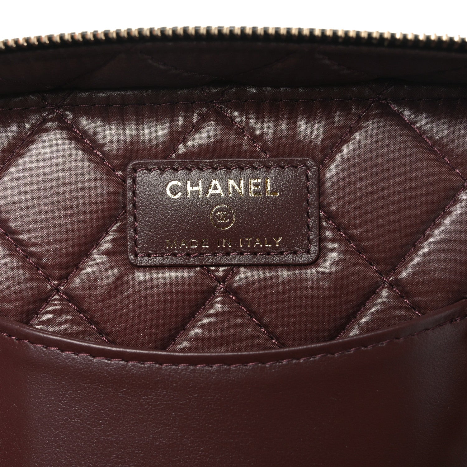 Chanel Caviar Quilted Large Vanity Pouch Black 6 of 11
