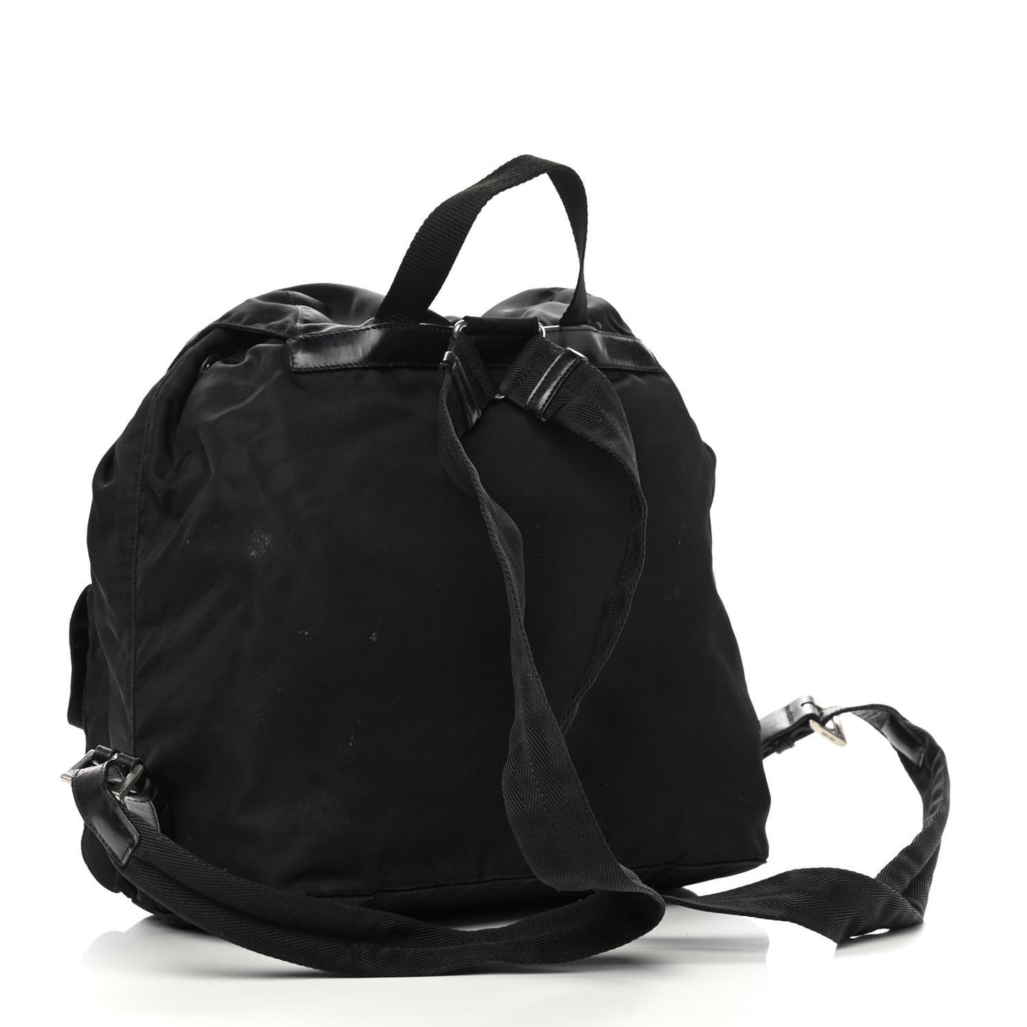 Nylon Vela Medium Backpack Black