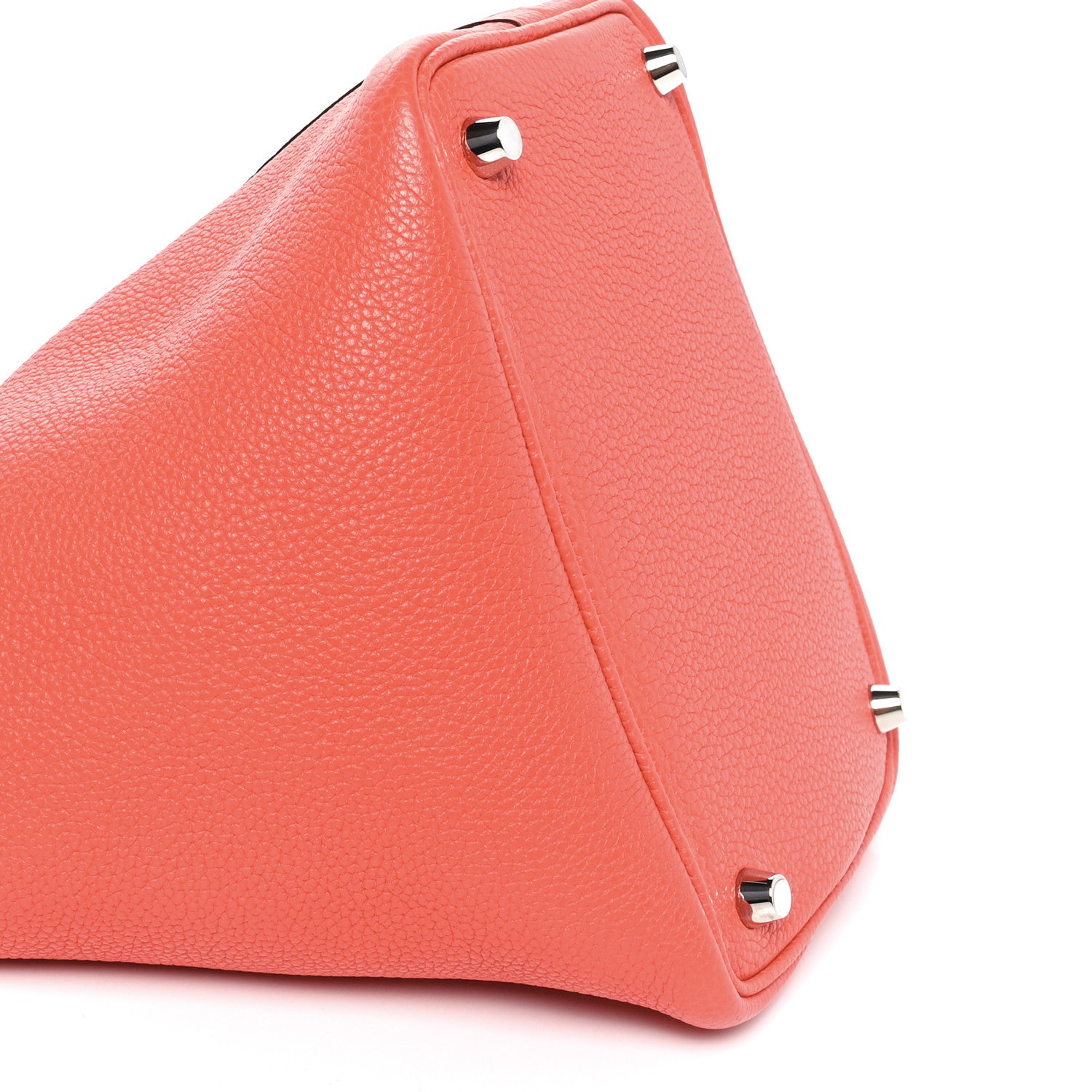 Hermes Taurillon Clemence Picotin Lock 18 PM Rouge Pivoine 9 of 11