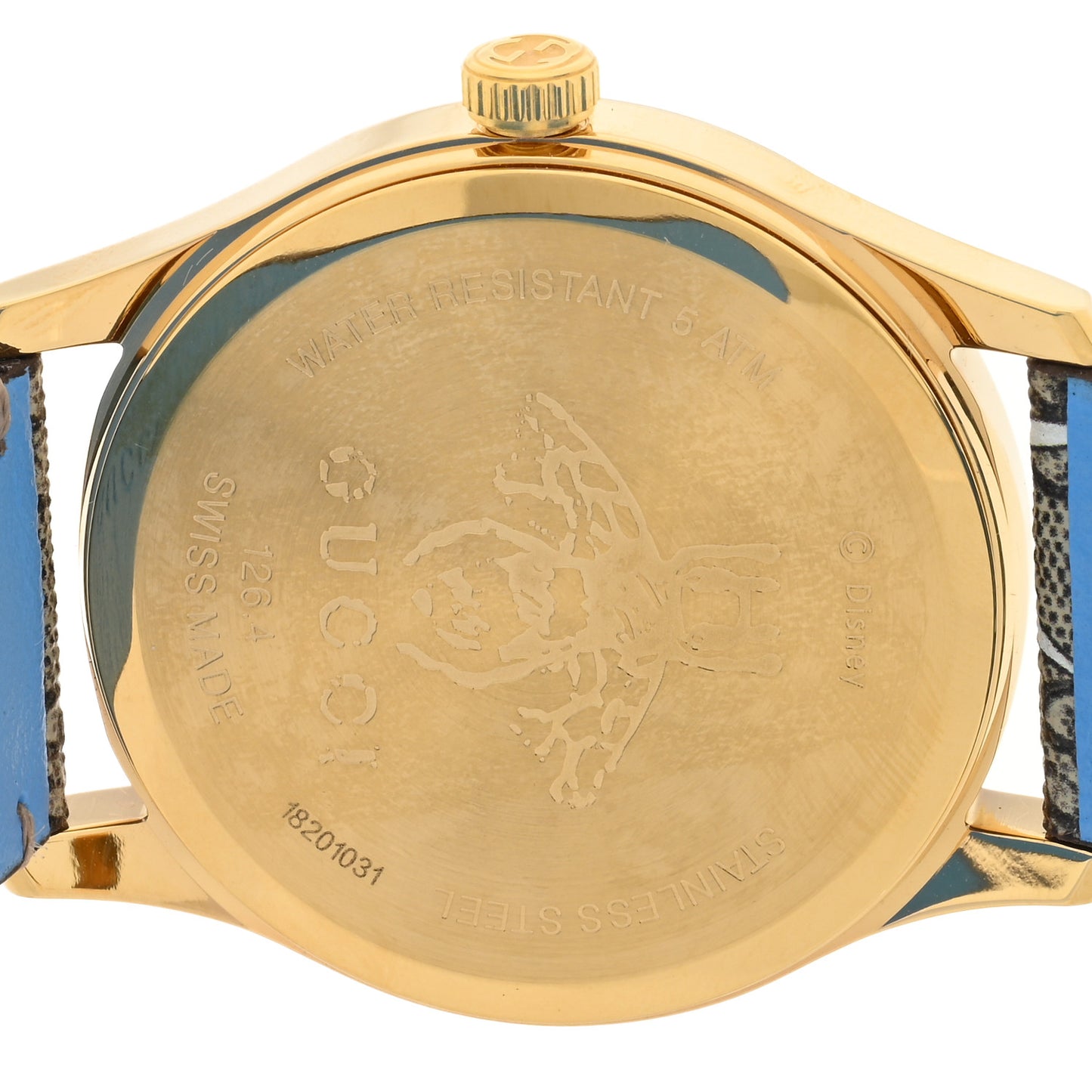X DISNEY Stainless Steel Canvas 38mm G-Timeless Donald Duck Quartz Watch