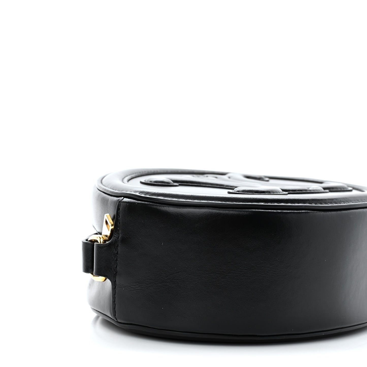 Smooth Calfskin Cuir Triomphe Oval Bag Black