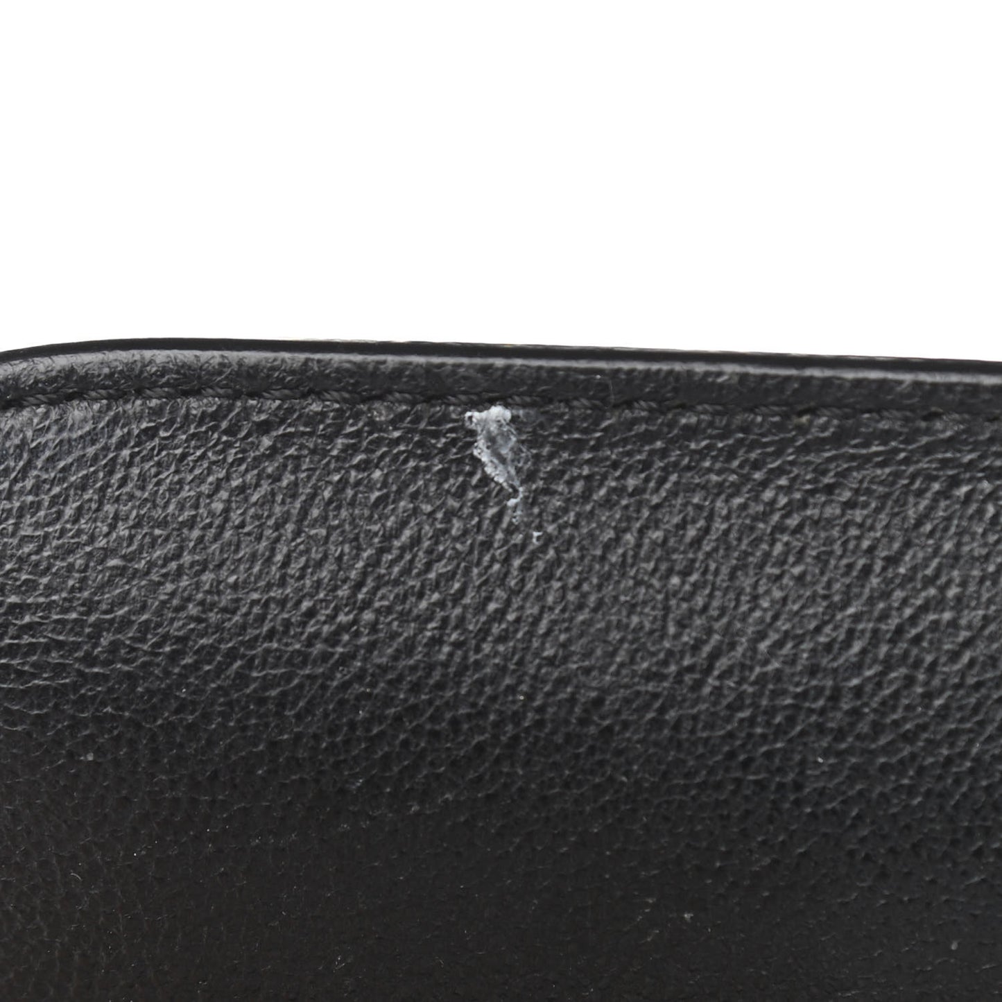 Smooth Calfskin Medium Tri-Color Trapeze Black