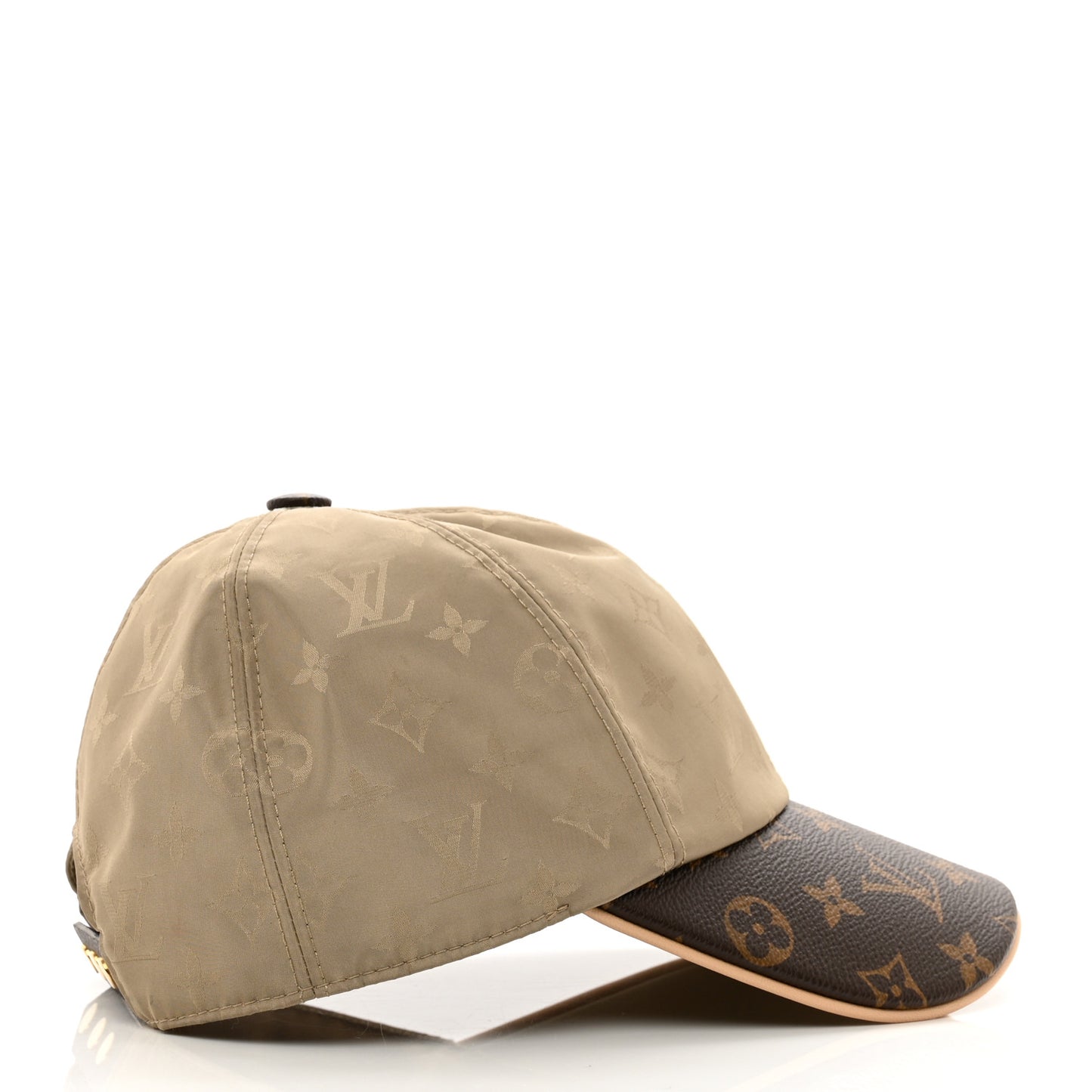 Monogram Polyester Silk LV Get Ready Cap Beige