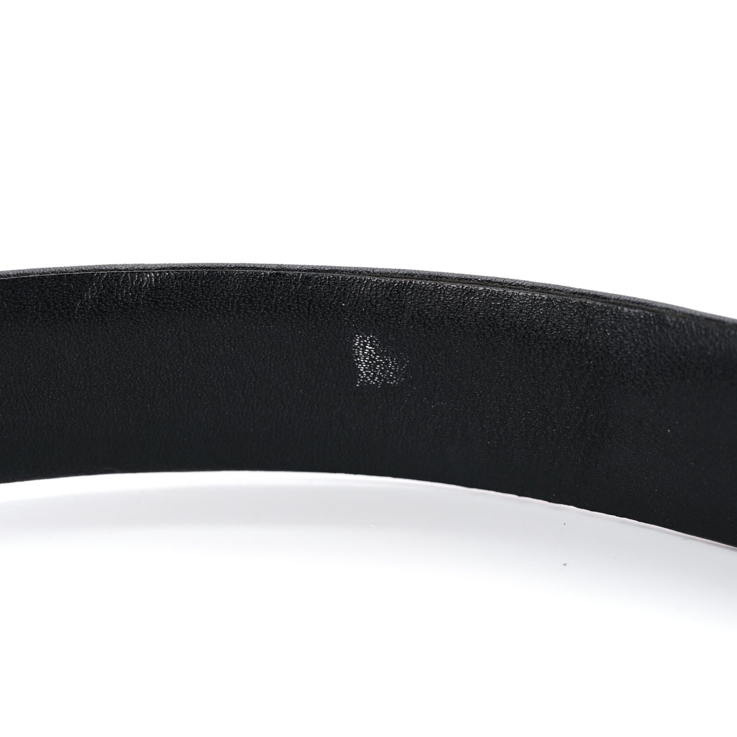 Metal Calfskin Clover Belt 85 34 Gold