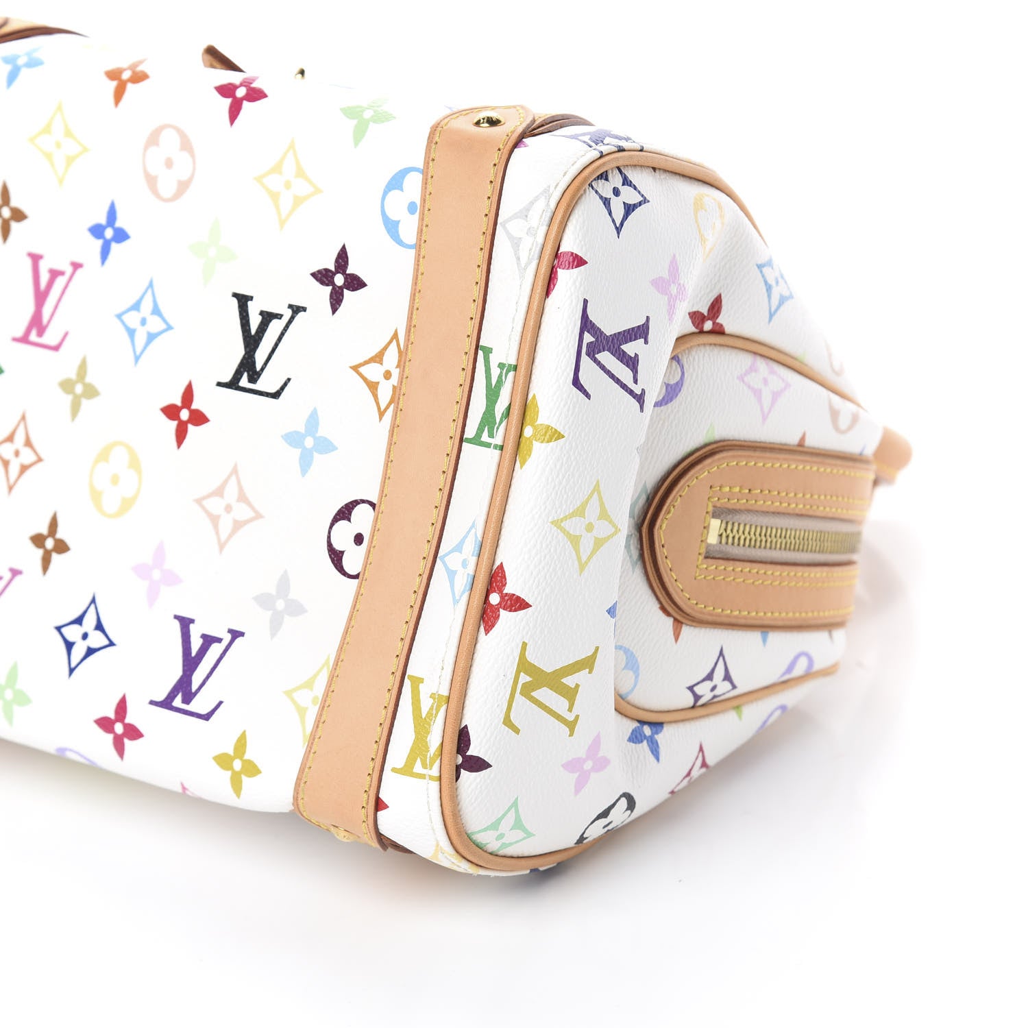 Louis Vuitton Monogram Multicolor Priscilla White 8 of 8