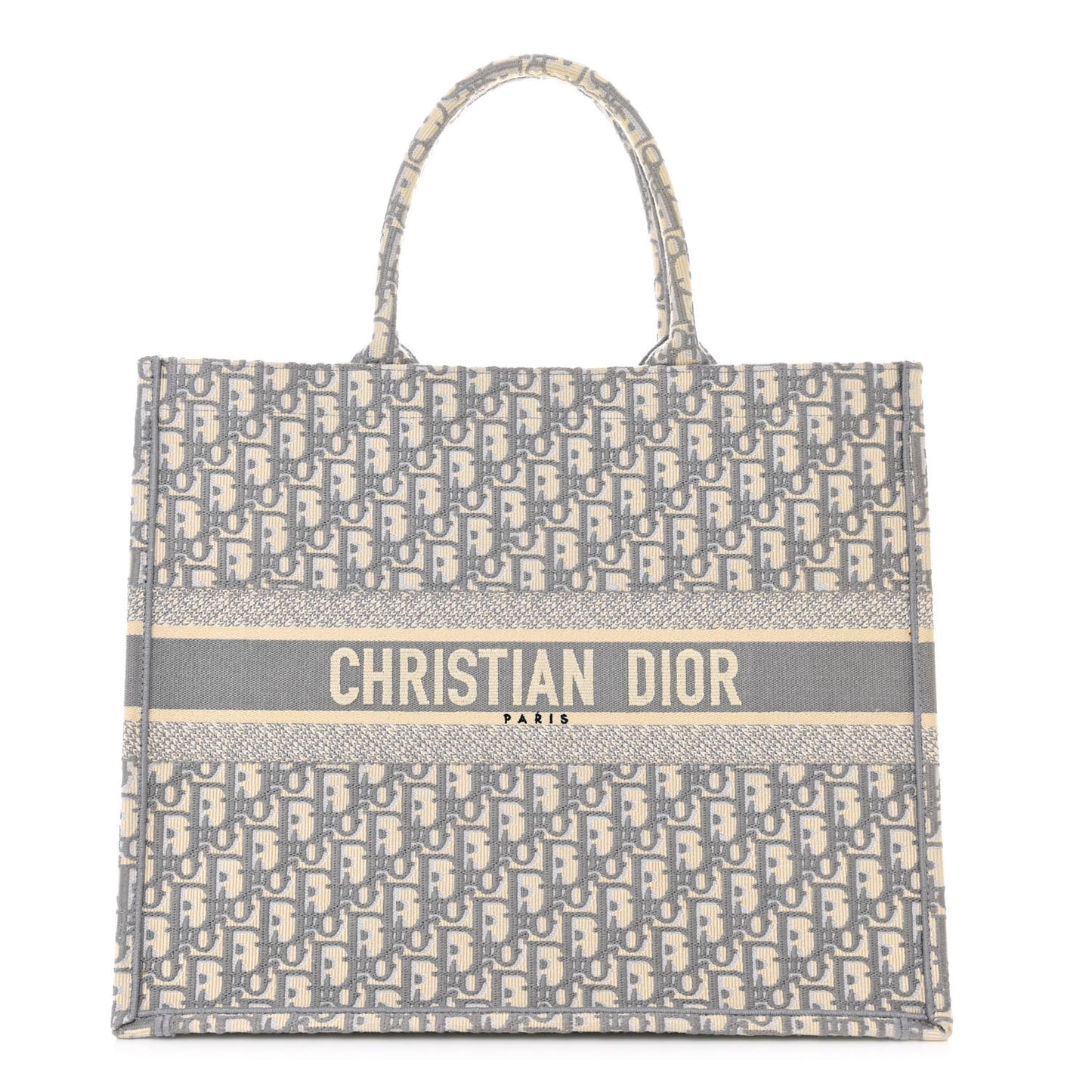 Oblique Large Book Tote Grey